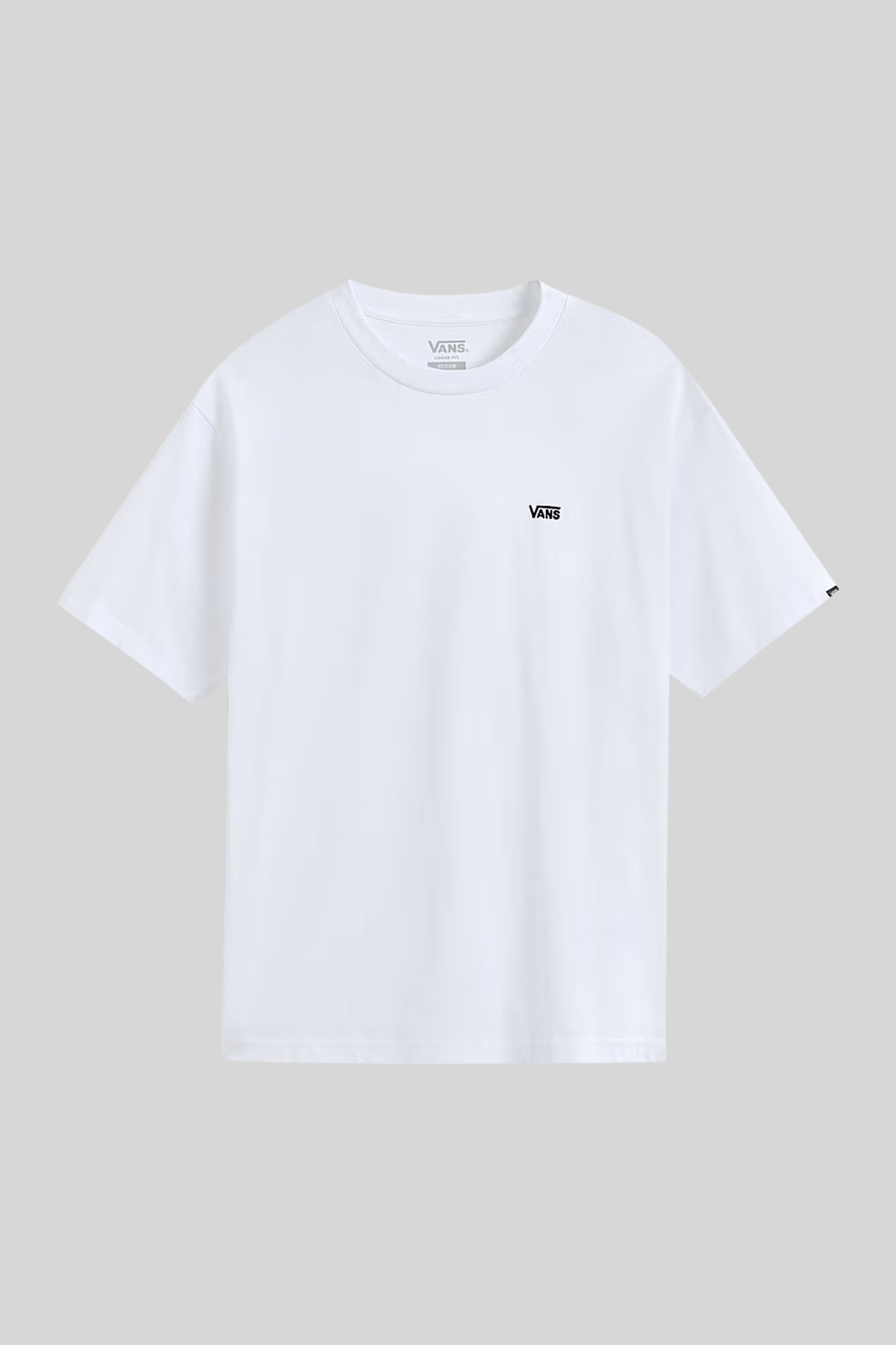 Vans "off The Wall" T-shirt Left Chest Ii Bianco Unisex - 1