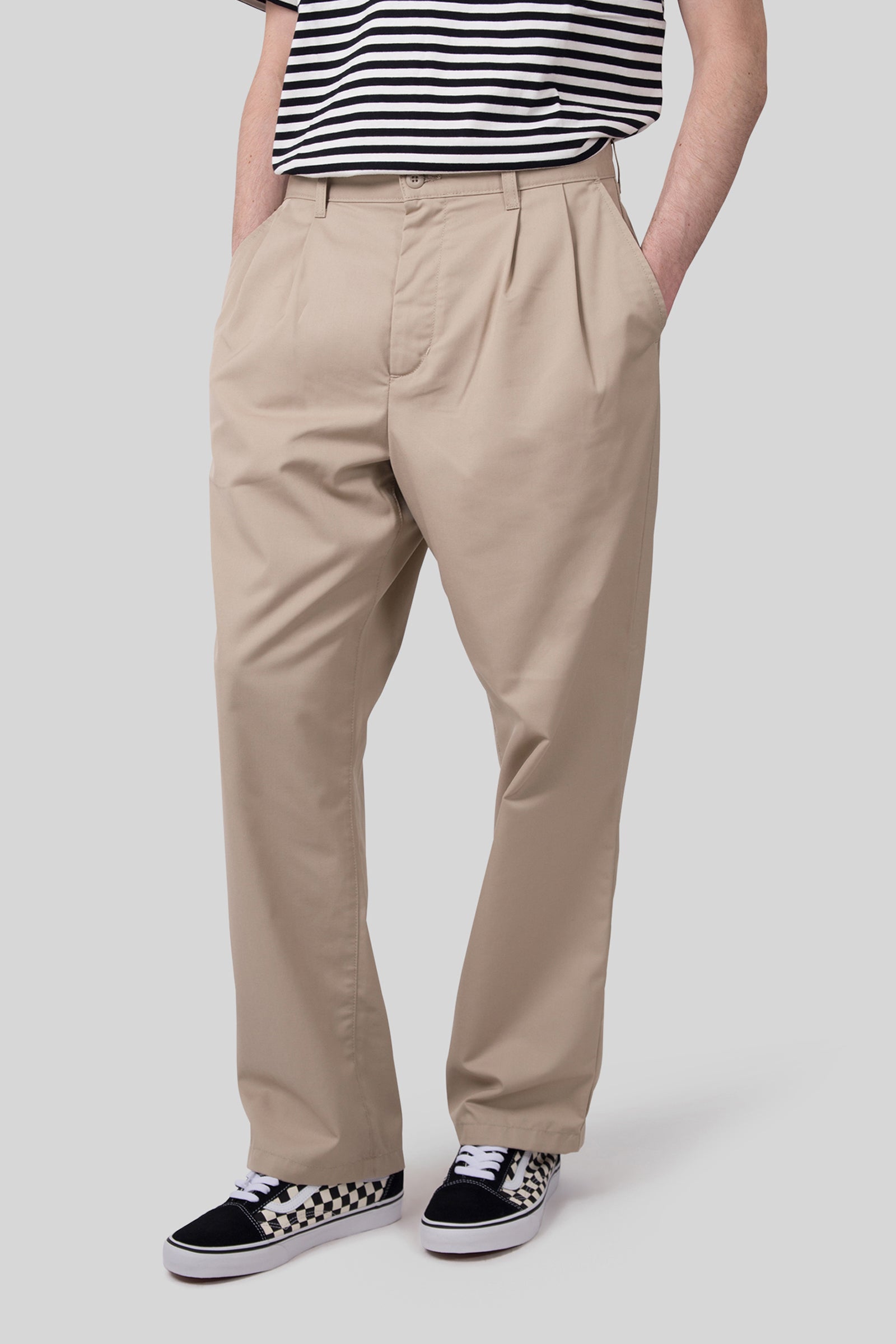 Carhartt Wip Pantalone Evan Beige Uomo - 3