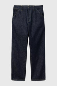 Carhartt Wip Single Knee Pant Blu Scuro Uomo carhartt wip