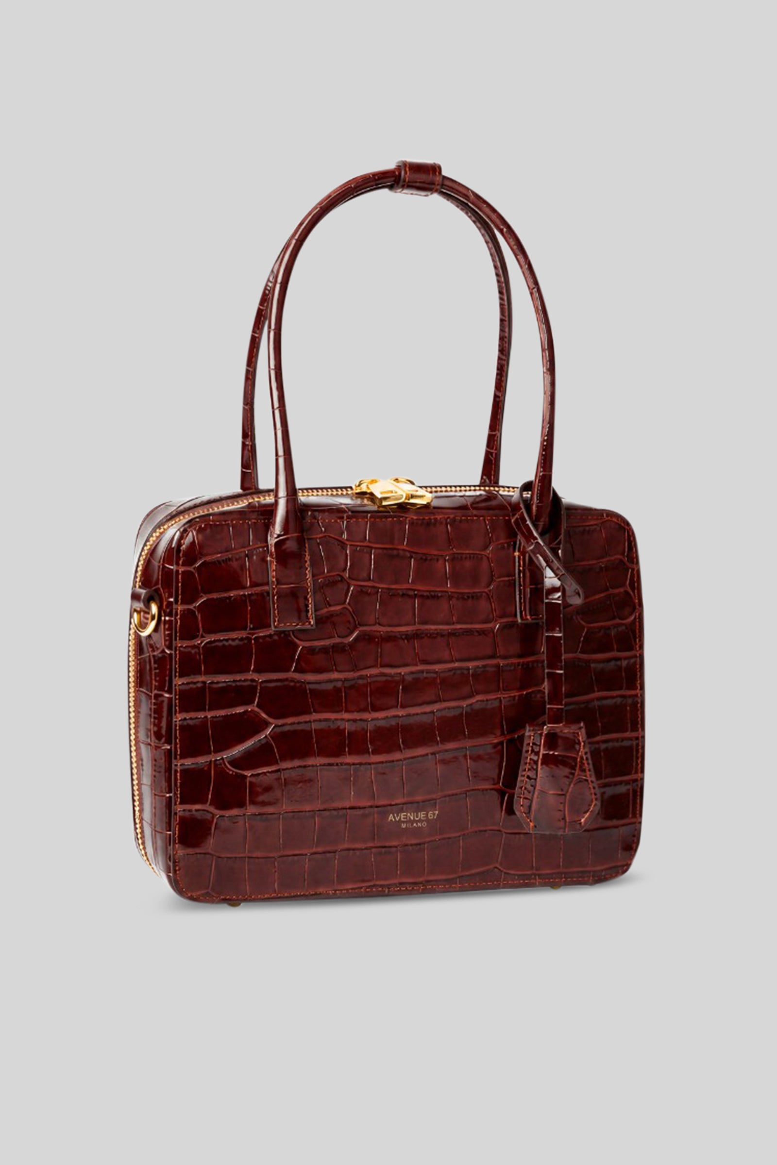 Avenue 67 Borsa Antea Stampa Cocco Testa Di Moro Donna - 2
