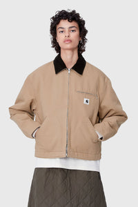 Carhartt Wip W' Og Detroit Jacket Taupe Donna carhartt wip