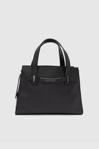 Orciani Borsa Posh Media In Pelle Sense Nero Donna orciani