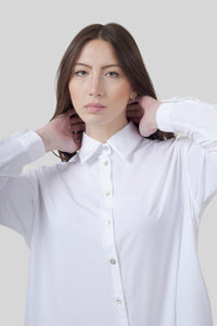 Rrd Camicia Oxford Boyfriend Wom Bianco Donna rrd