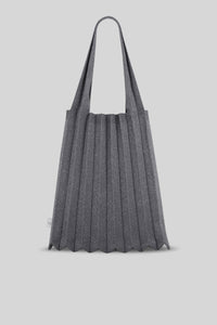 Pleatsmama New Shoulder Bag Glitter Grigio Donna pleatsmama