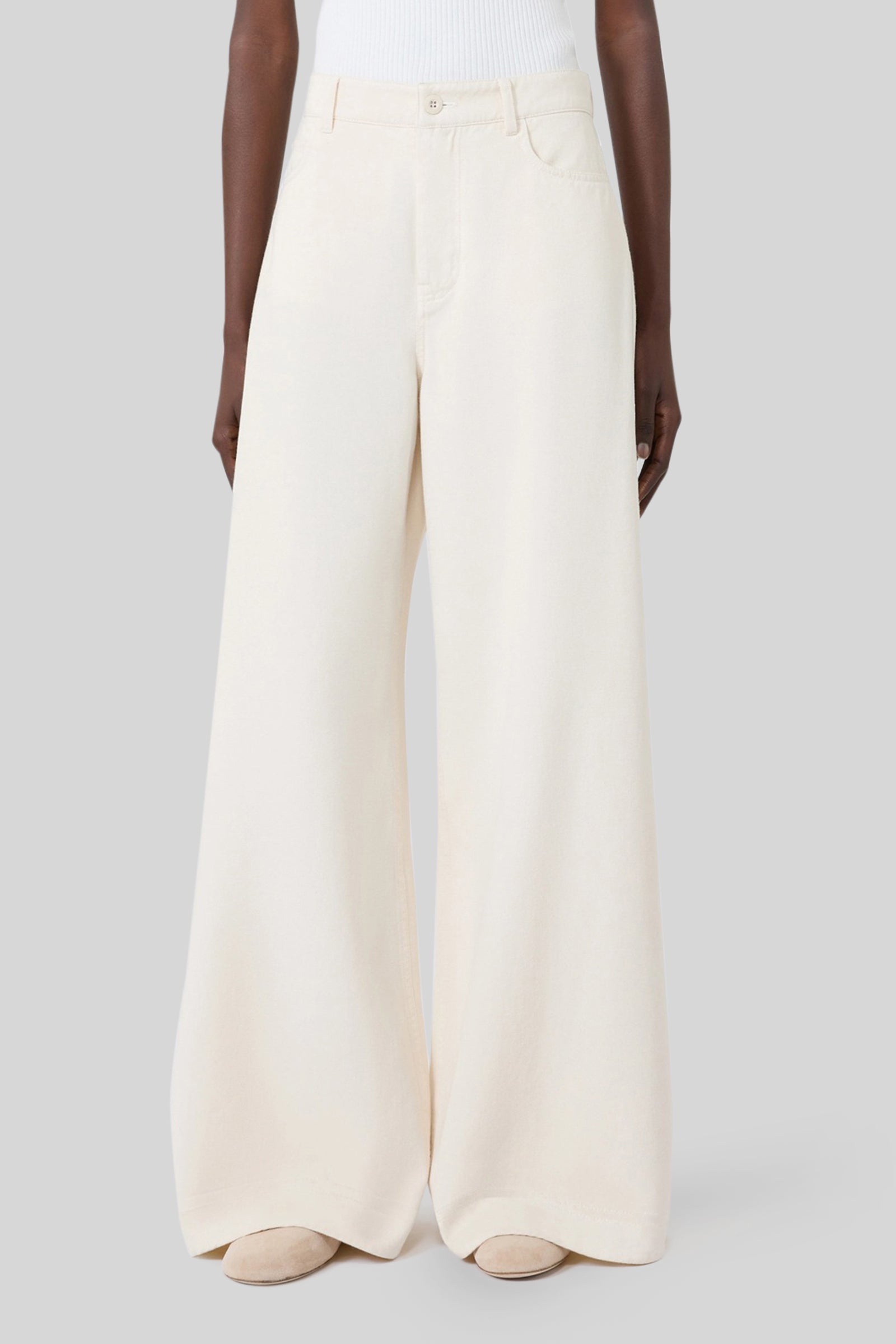 Canneti Cotton Bull Trousers - 1