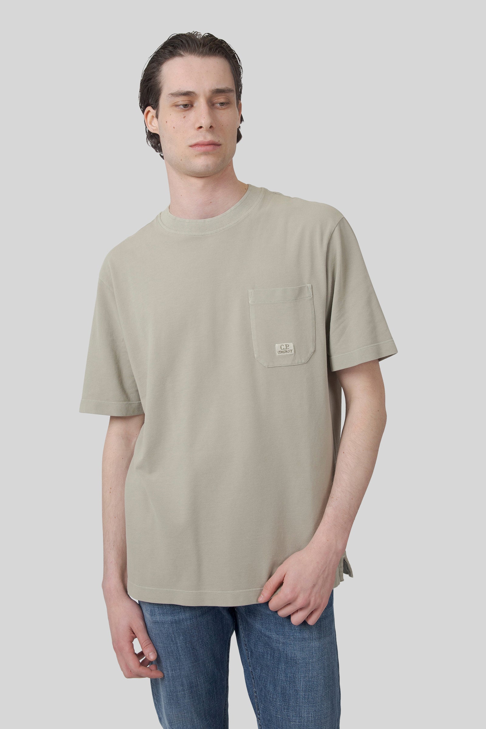 24/1 Piquet Pigment Dyed T-shirt - 1