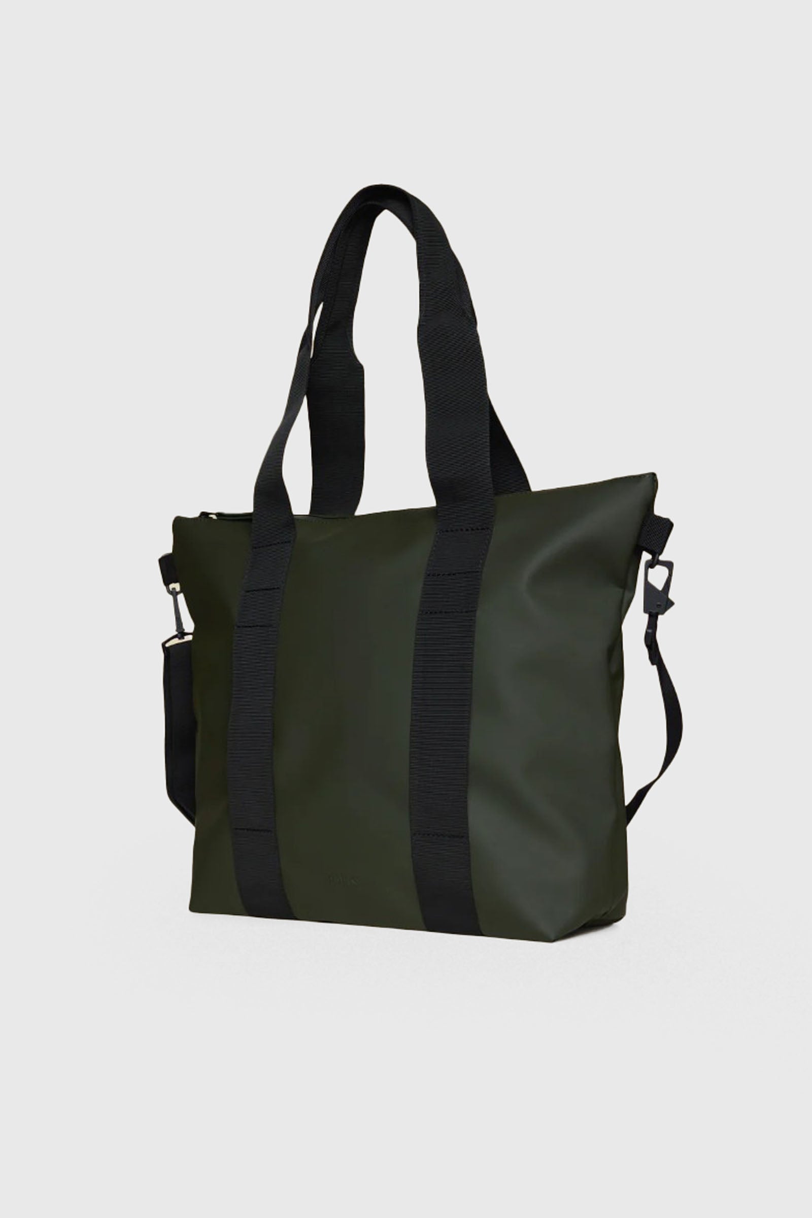 Rains Tote Bag Mini Verde Scuro Unisex - 2