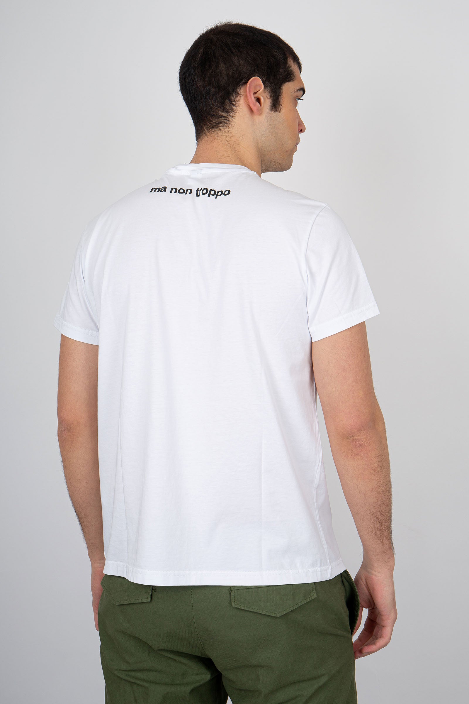 Aspesi T-shirt Allegretto Cotone Bianco - 4