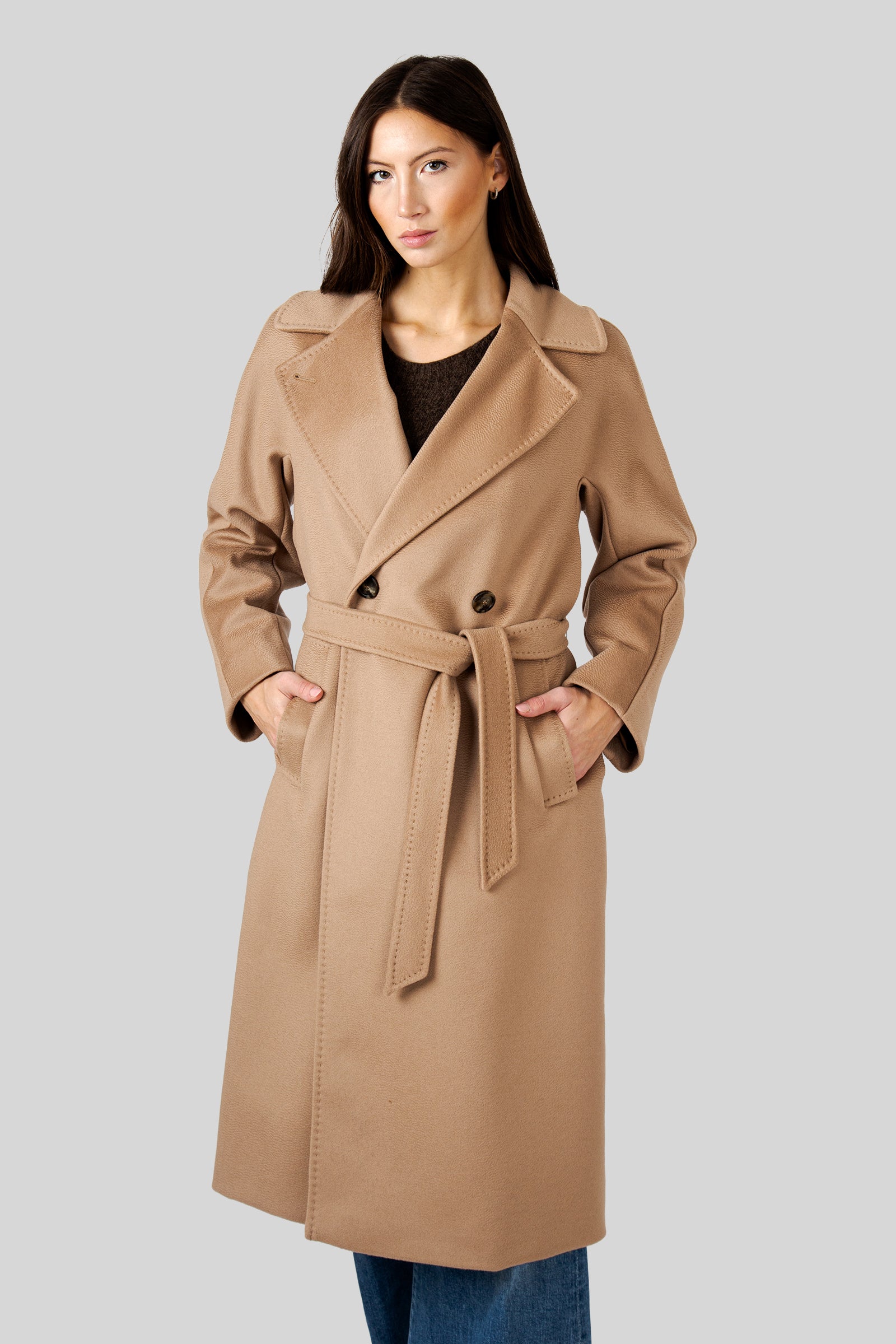 Max Mara Weekend Cappotto Resina Cammello Donna - 5