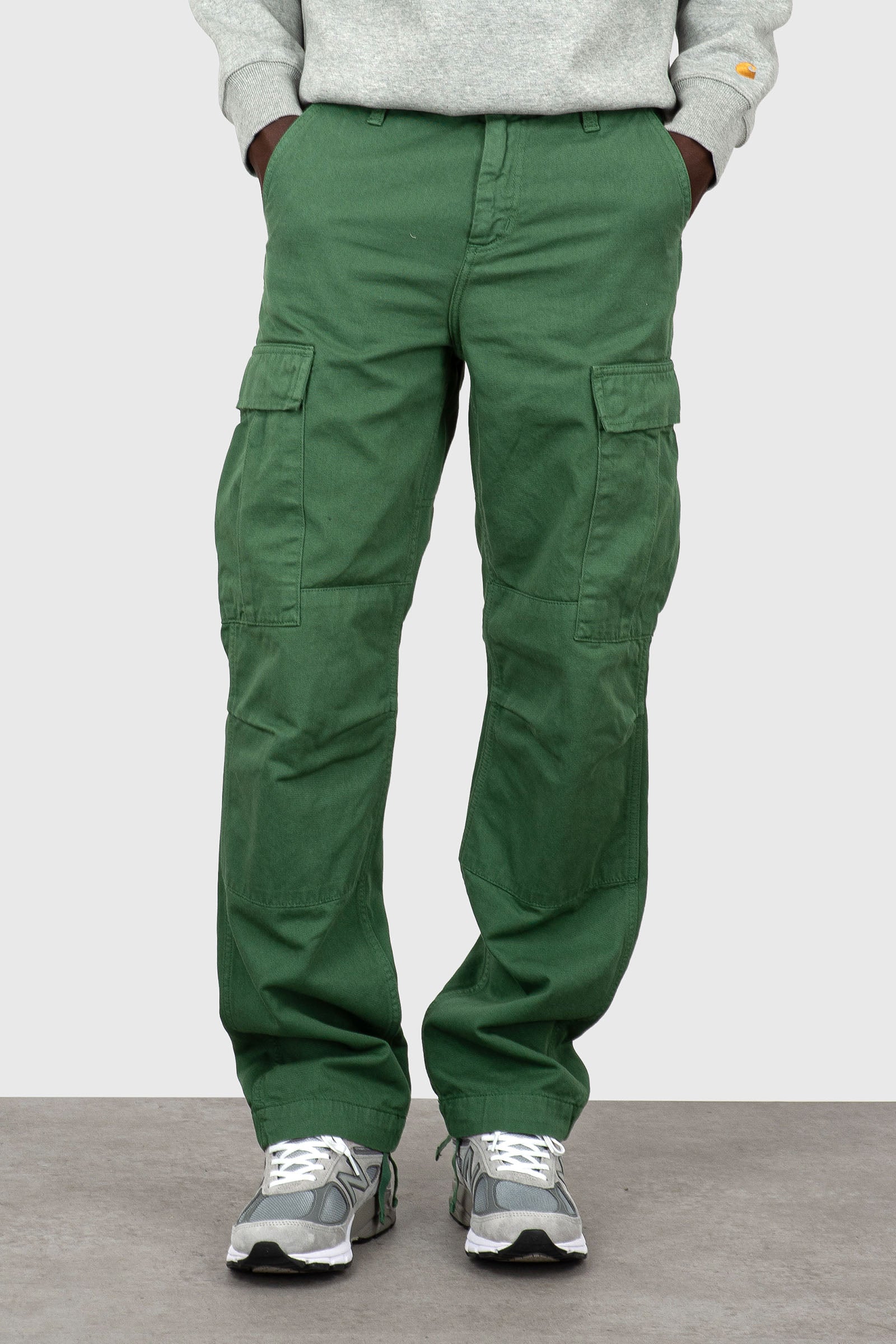 Carhartt Wip Regular Cargo Pant 'moraga' Twill Verde Uomo - 1