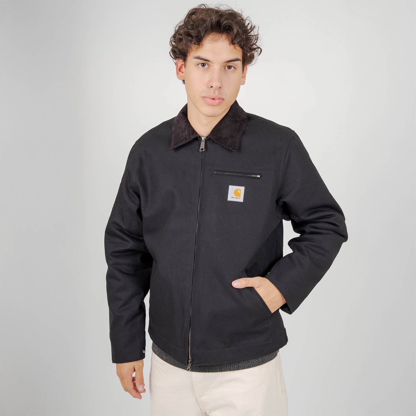 Carhartt Wip Detroit Jacket Nero Uomo - 10