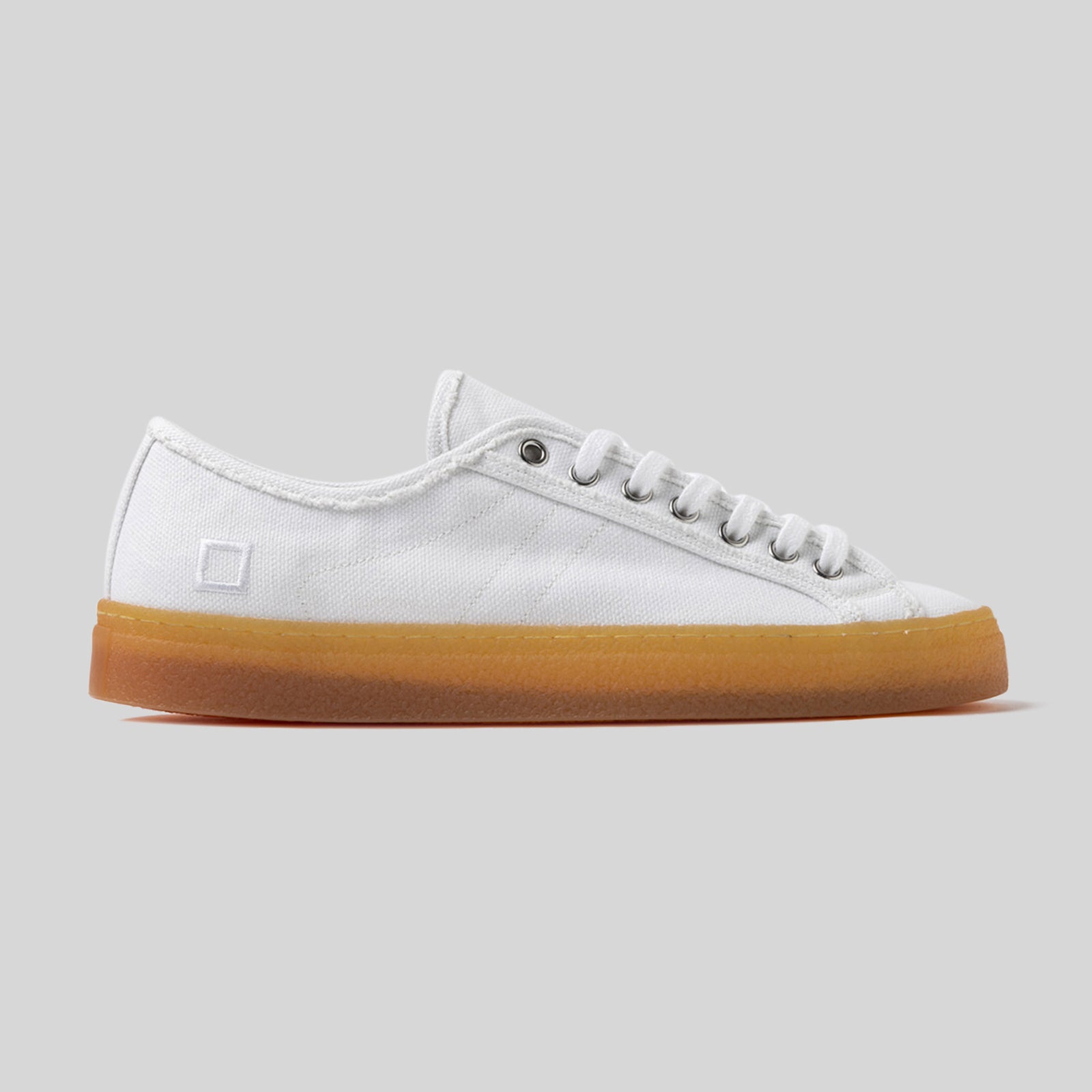 D.a.t.e. Sneaker Tender Canvas White Bianco Uomo - 6
