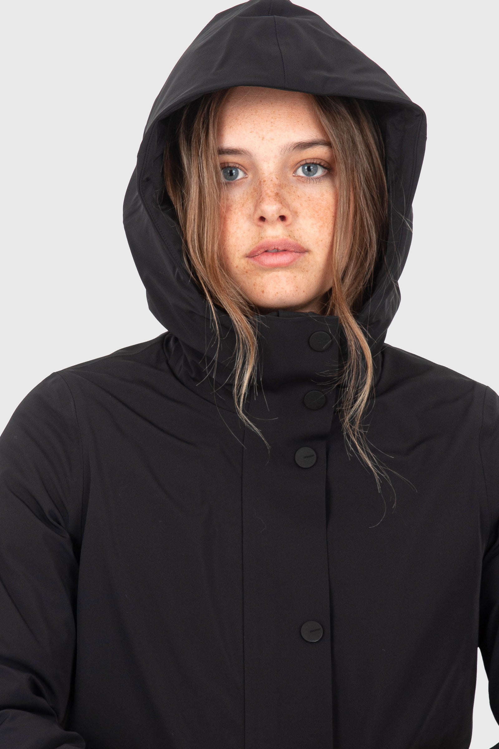 Rrd Piumino Egg Floating Parka Wom Nero Donna - 2