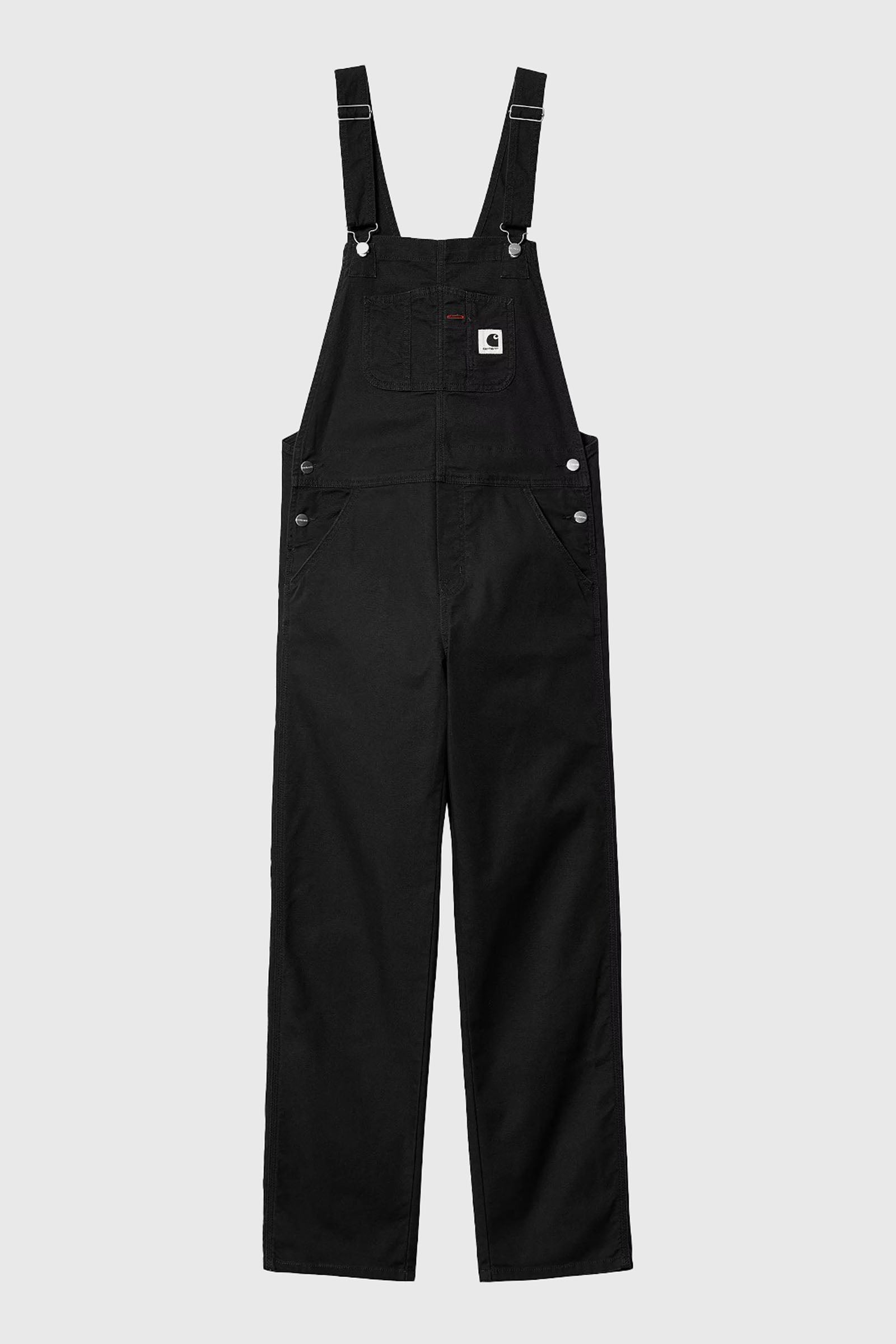 Carhartt Wip W' Bib Overall Straight Nero Donna - 1