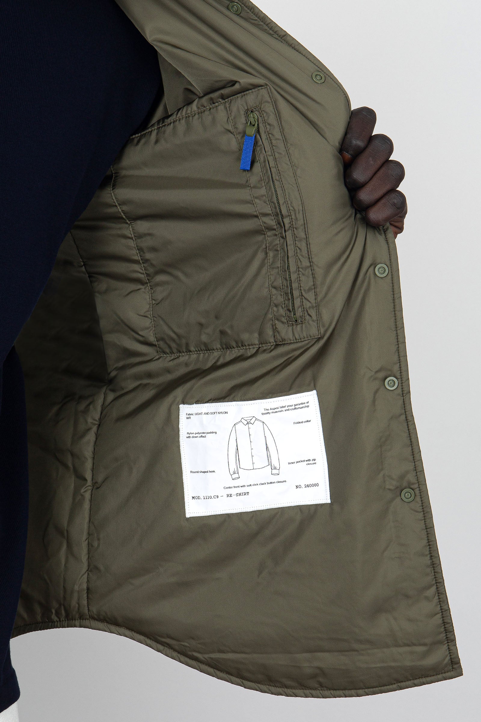 Nylon Re-shirt Shirt - 6