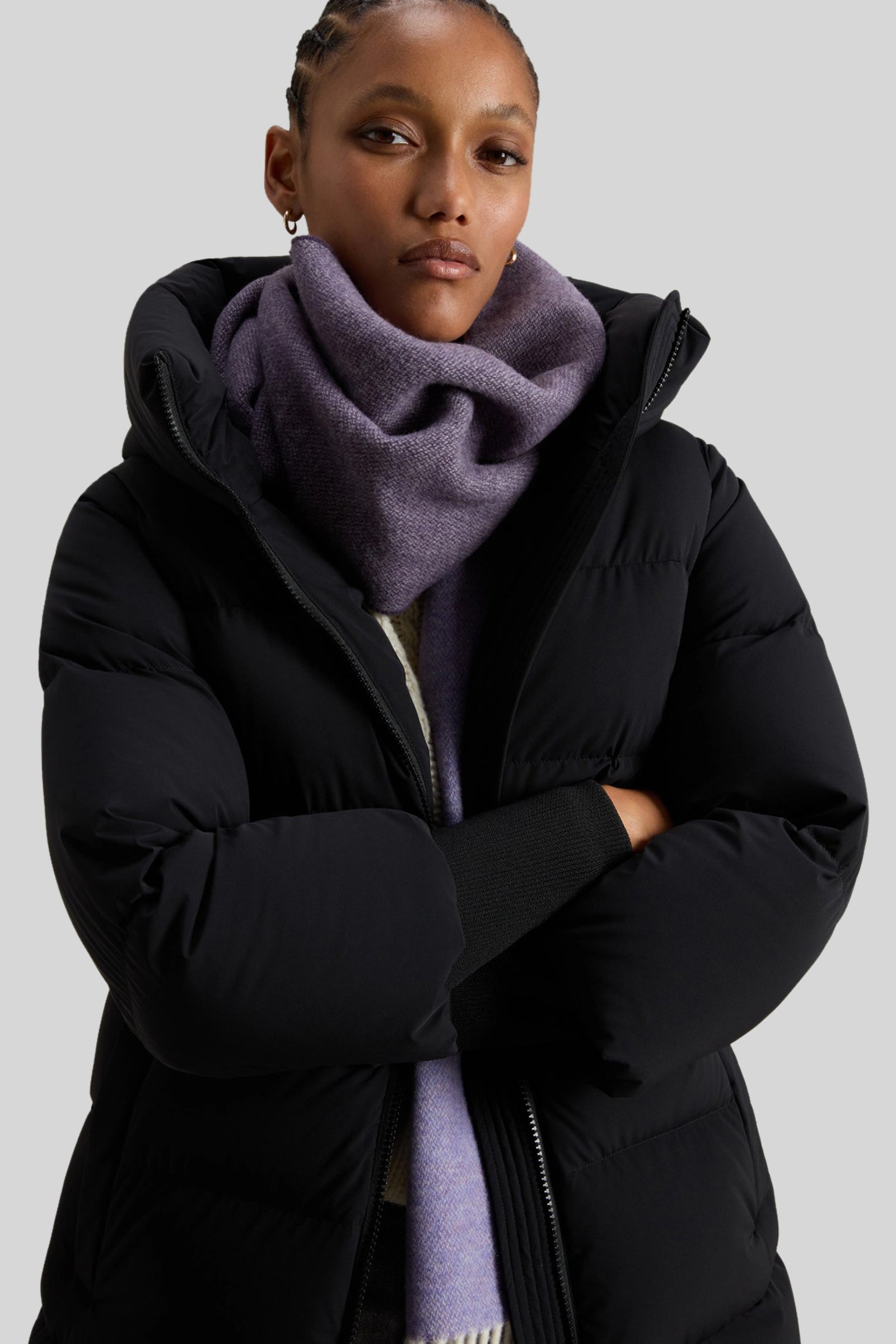 Woolrich Cloud Madison Coat Nero Donna - 3