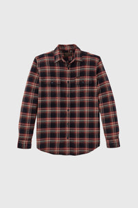 Filson Camicia Work Vintage In Flanella Nero/rosso Uomo filson