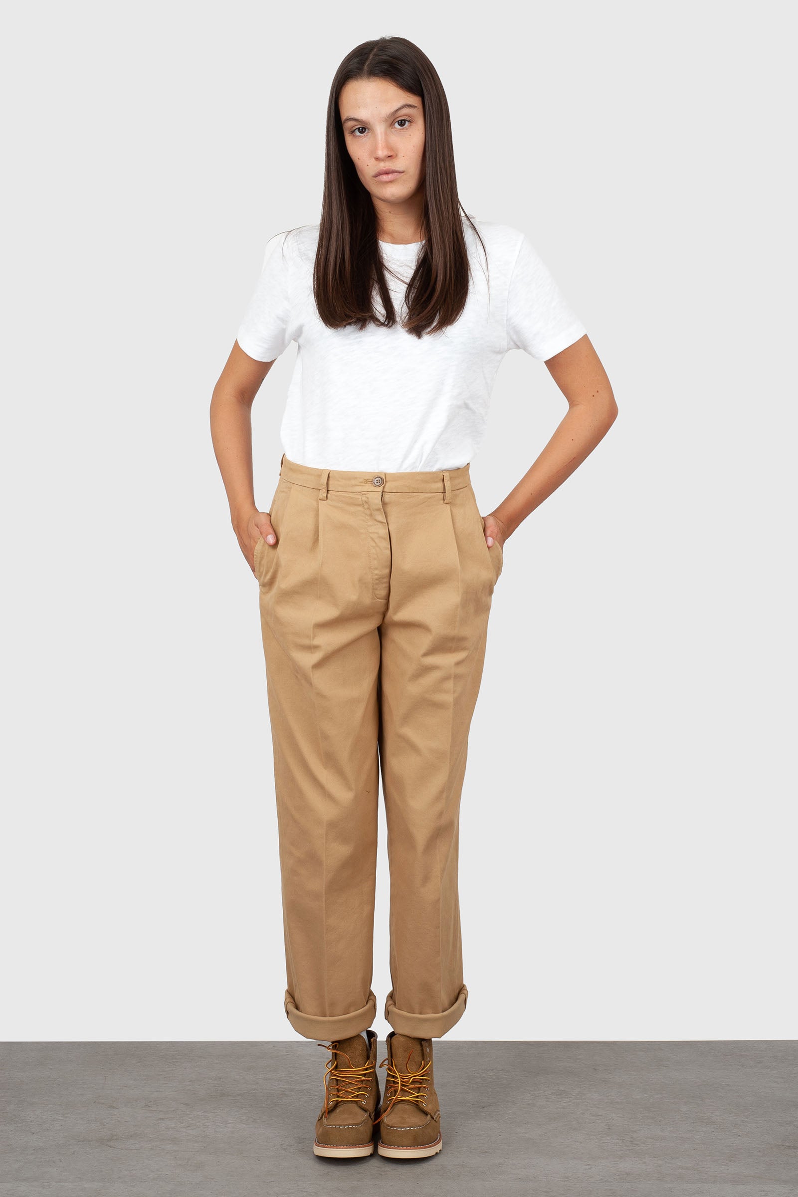 Aspesi Pantalone Beige Donna - 2