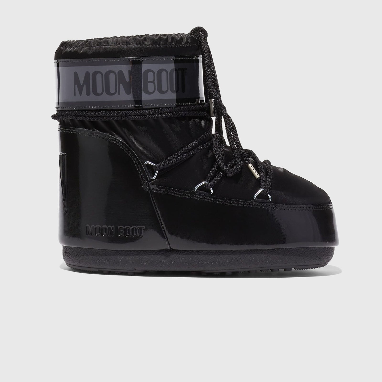 Moon Boot Icon Low Glance Raso Nero Donna - 5