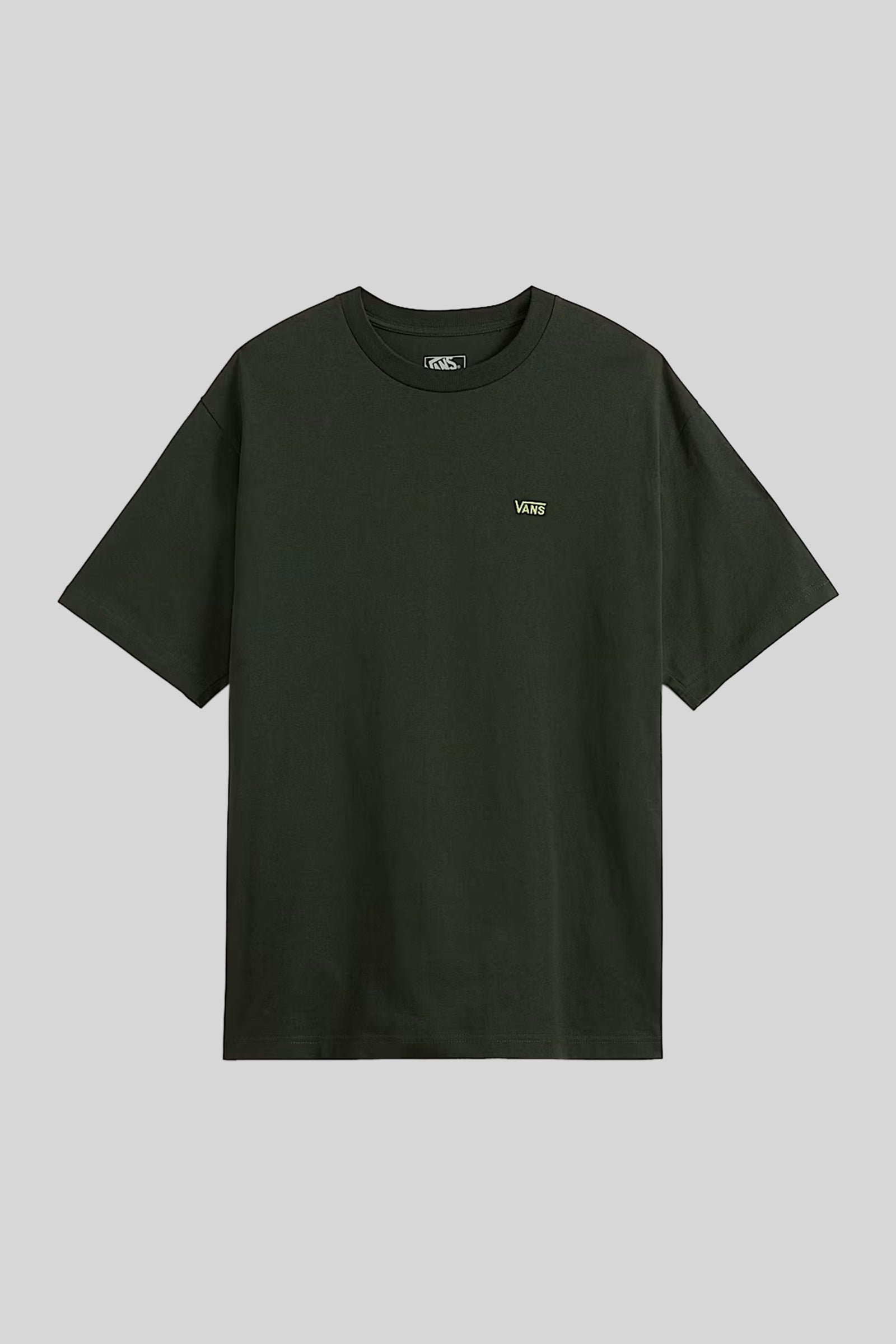 Vans "off The Wall" T-shirt Left Chest Ii Verde Uomo - 1