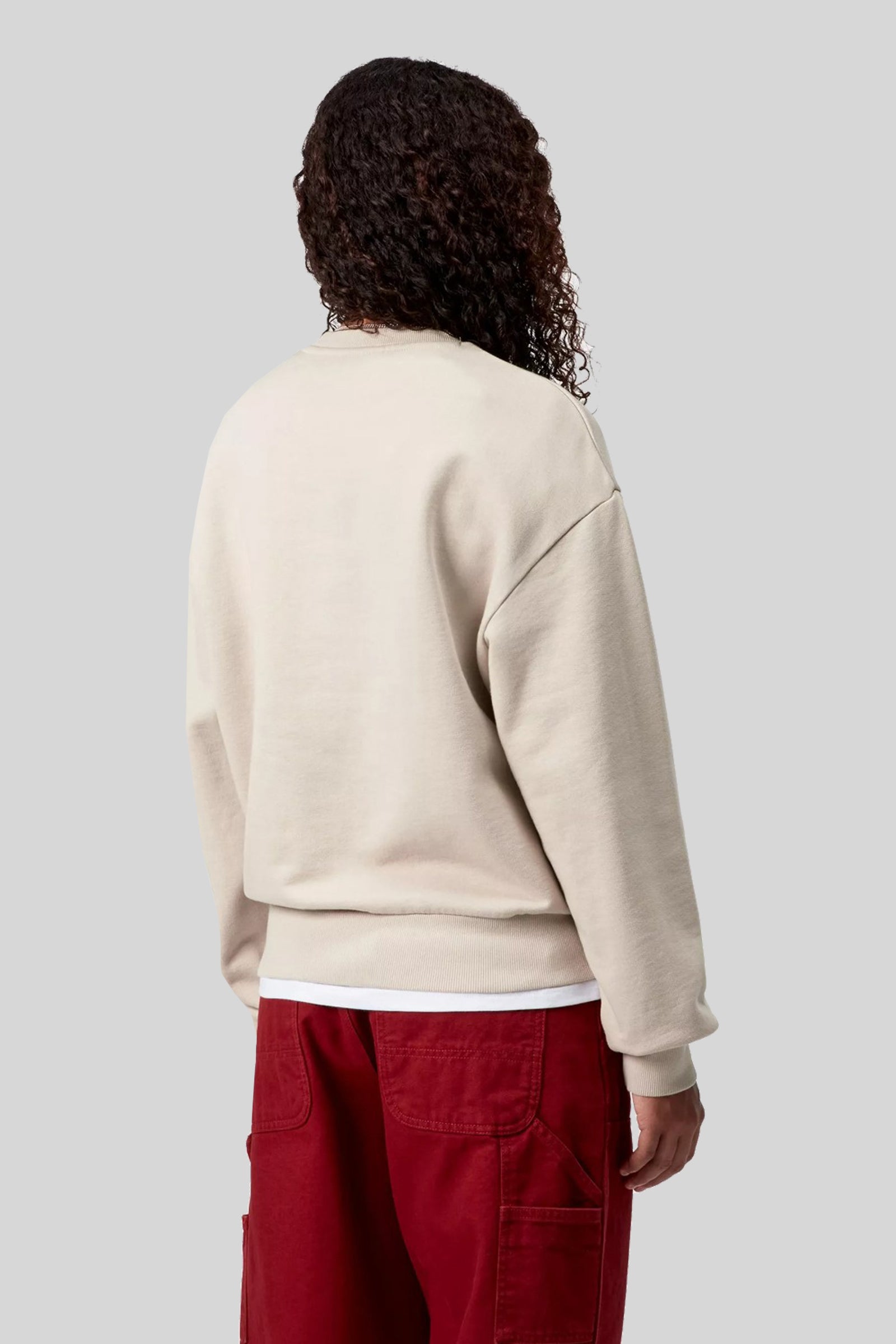 Carhartt Wip W' Casey Sweatshirt Beige Chiaro Donna - 3
