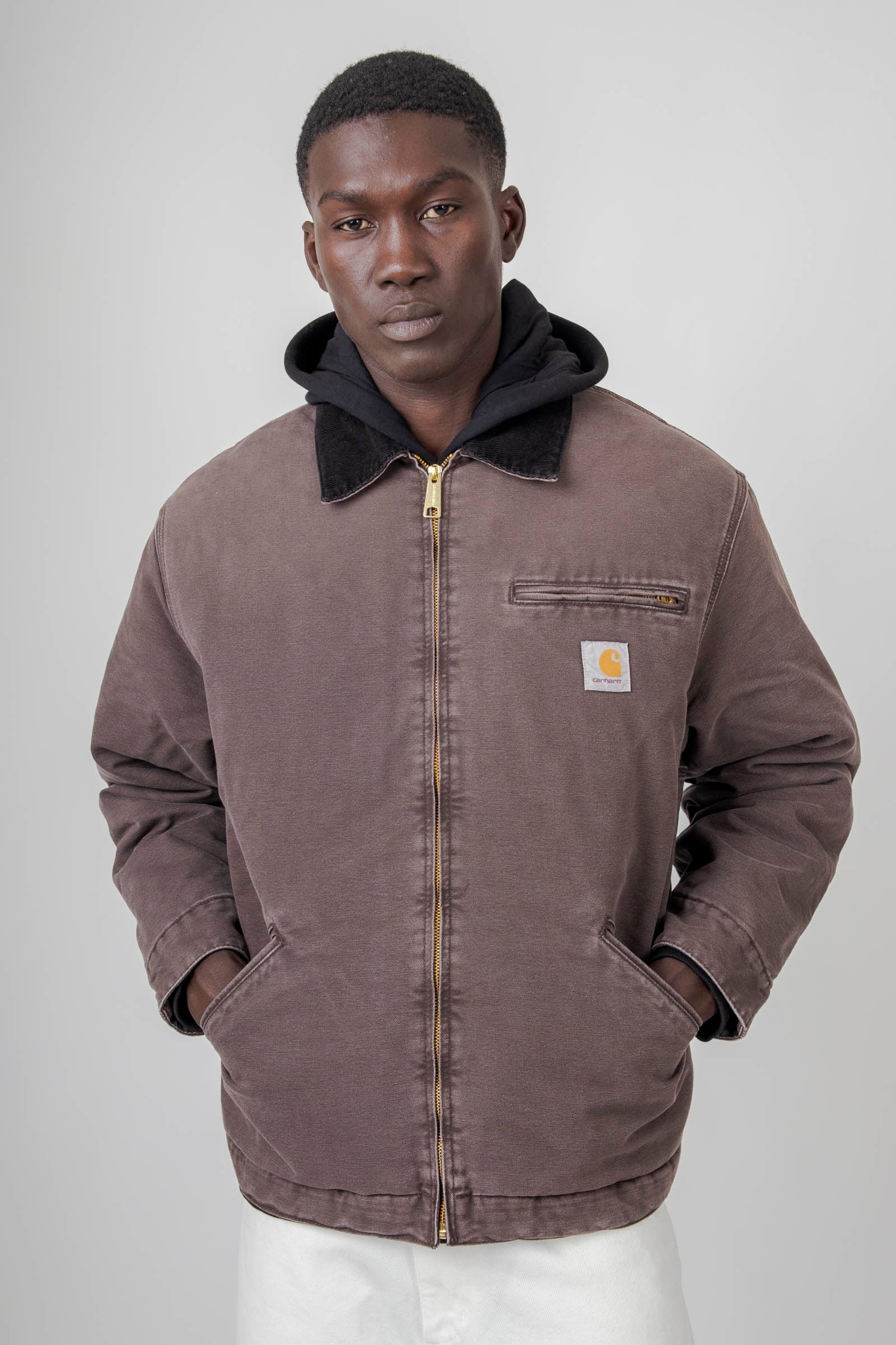 Carhartt Wip Og Detroit Jacket Tabacco Uomo - 6