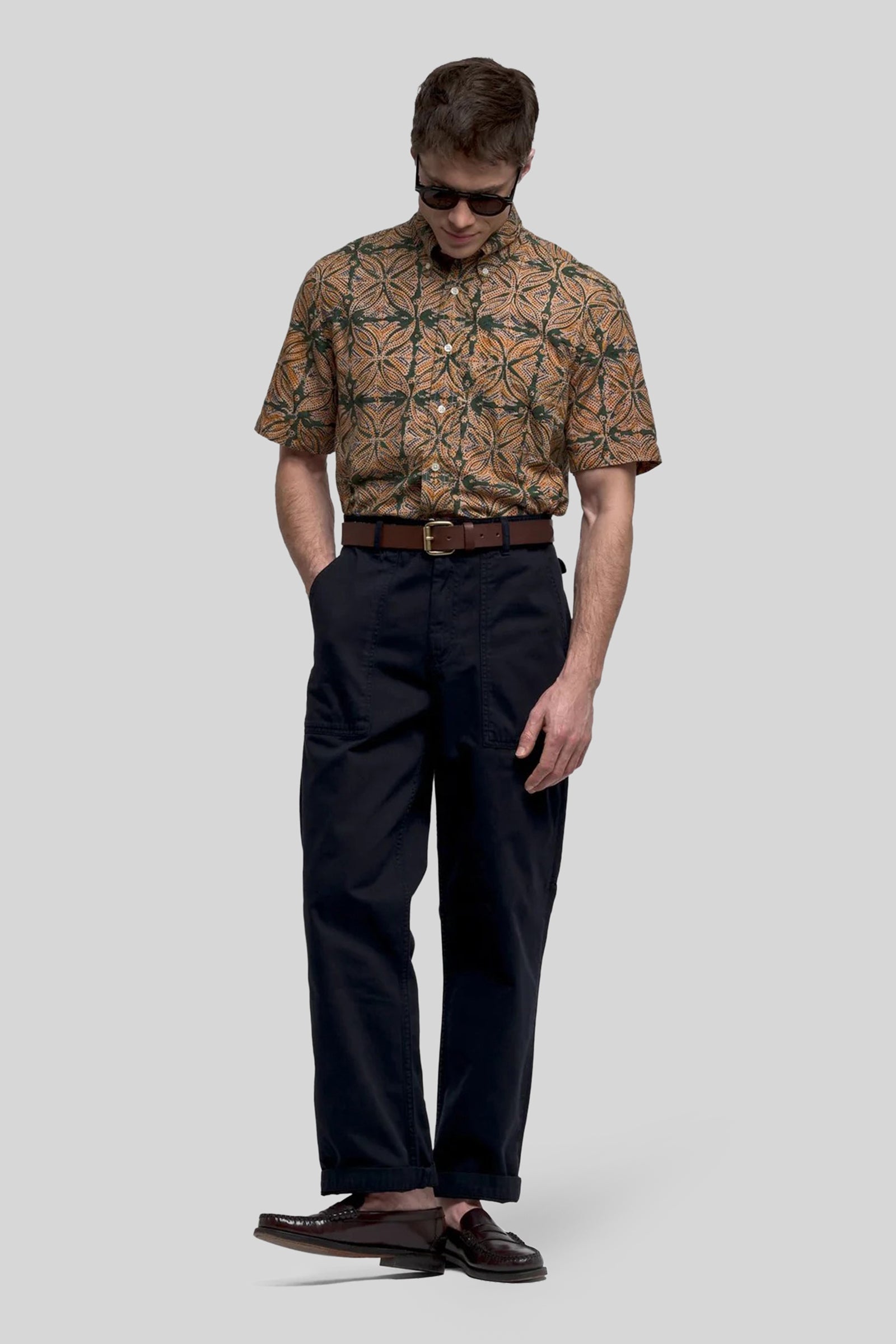 Milton Herringbone Pant - 1