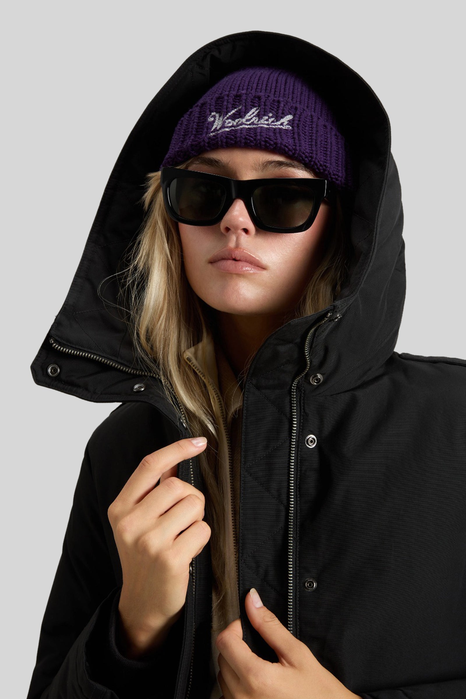 Woolrich Military Jacket Nero Donna - 2