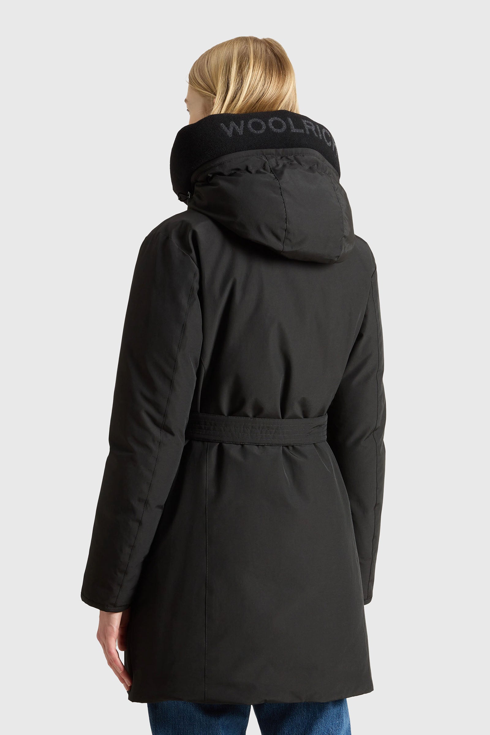 Woolrich Arctic Parka Evolution In Ramar Cloth Nero Donna - 2