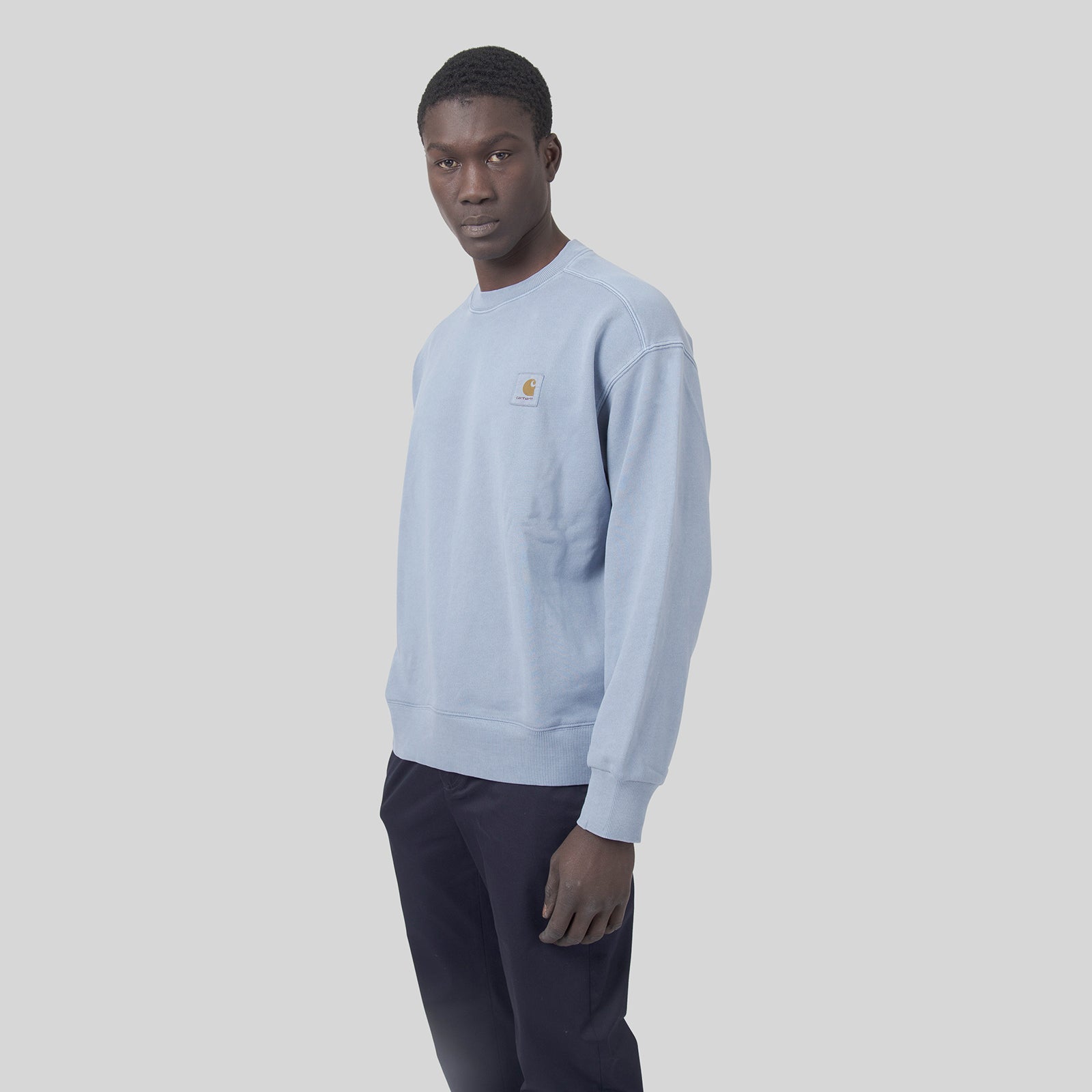 Carhartt Wip Felpa Nelson Blu Uomo - 6