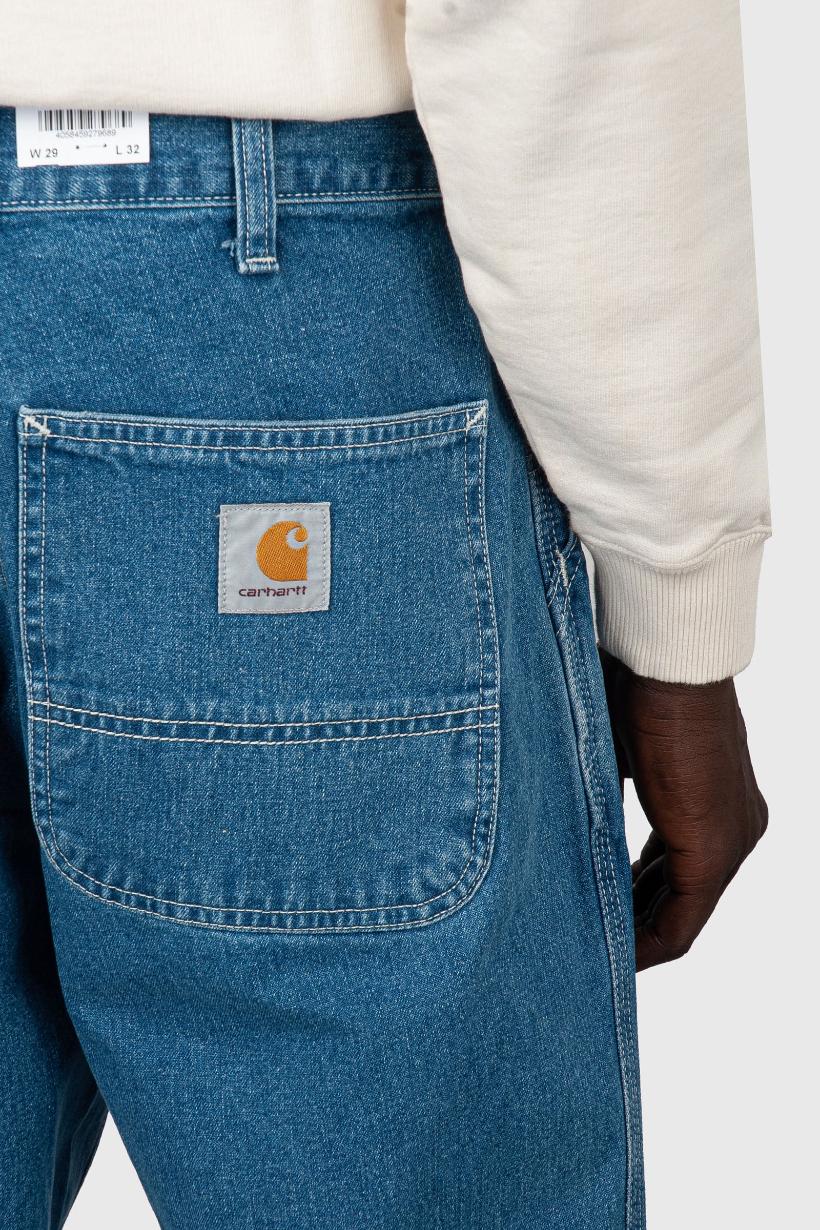 Carhartt Wip Simple Pant Blu Medio Uomo - 3