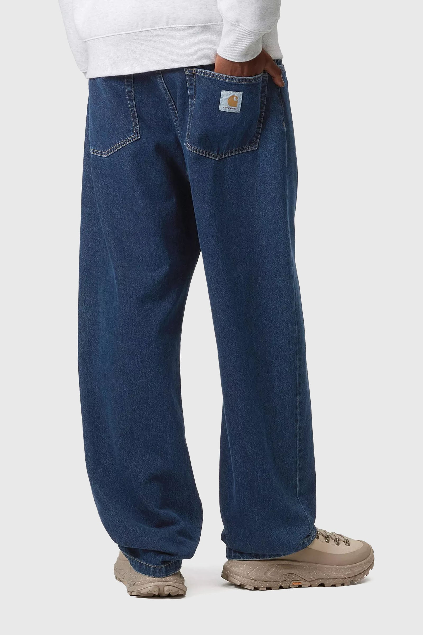 Carhartt Wip Landon Pant Blu Medio Uomo - 4