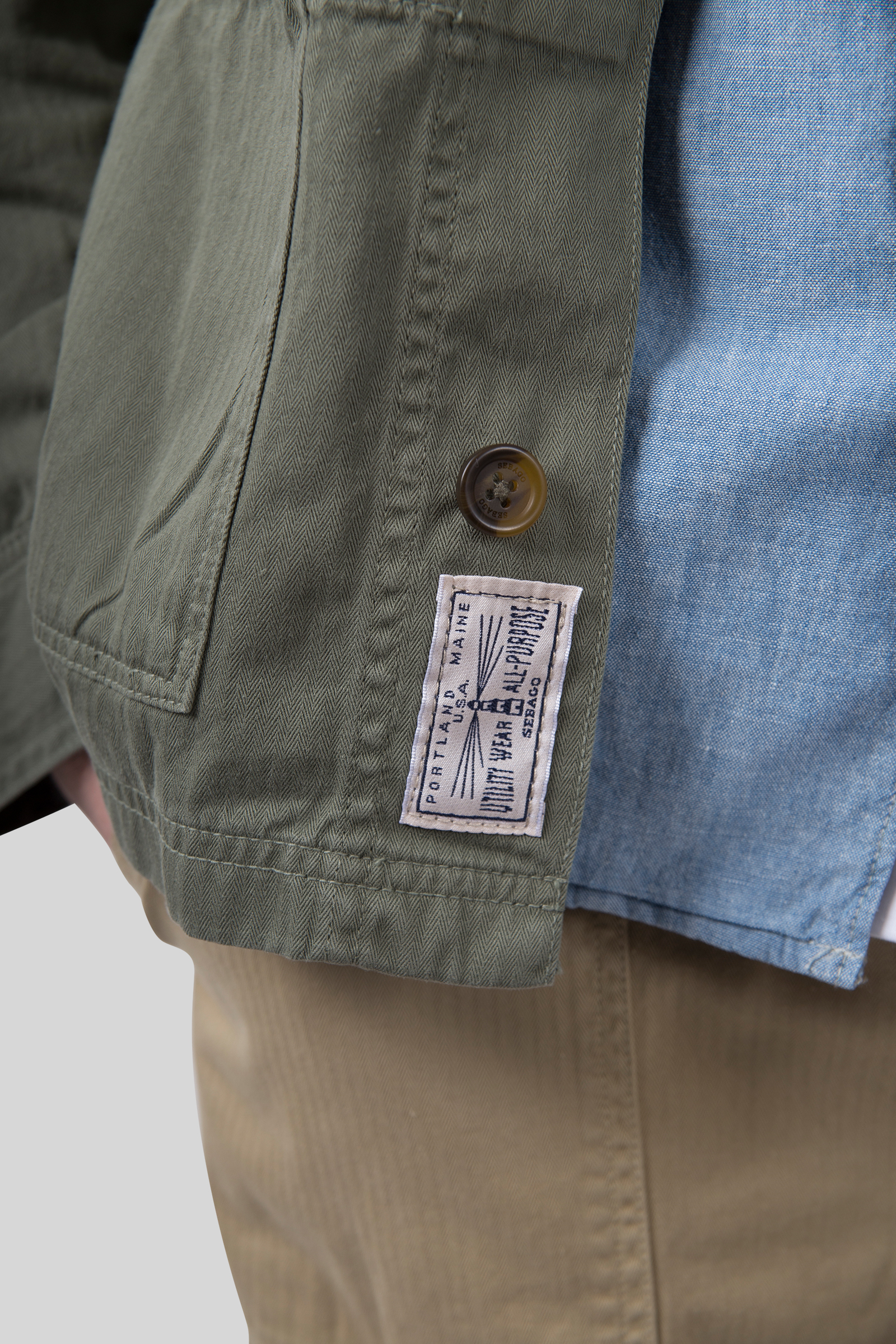 Dorr Herringbone Overshirt - 4