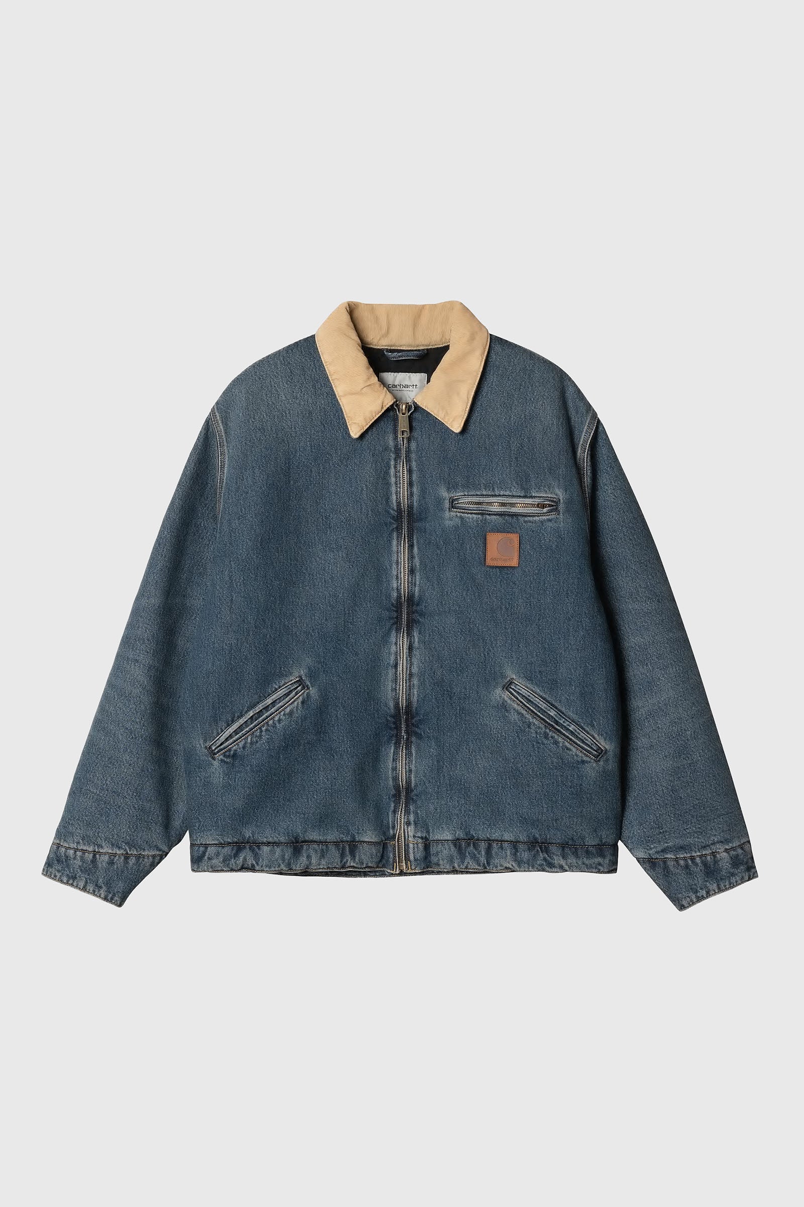 Carhartt Wip Og Detroit Jacket 'smith' Blu Medio Uomo - 1