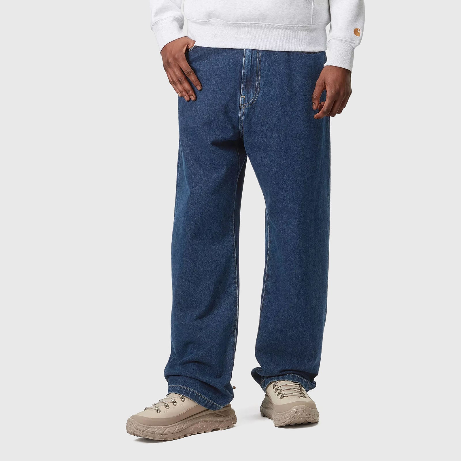 Carhartt Wip Landon Pant Blu Medio Uomo - 7