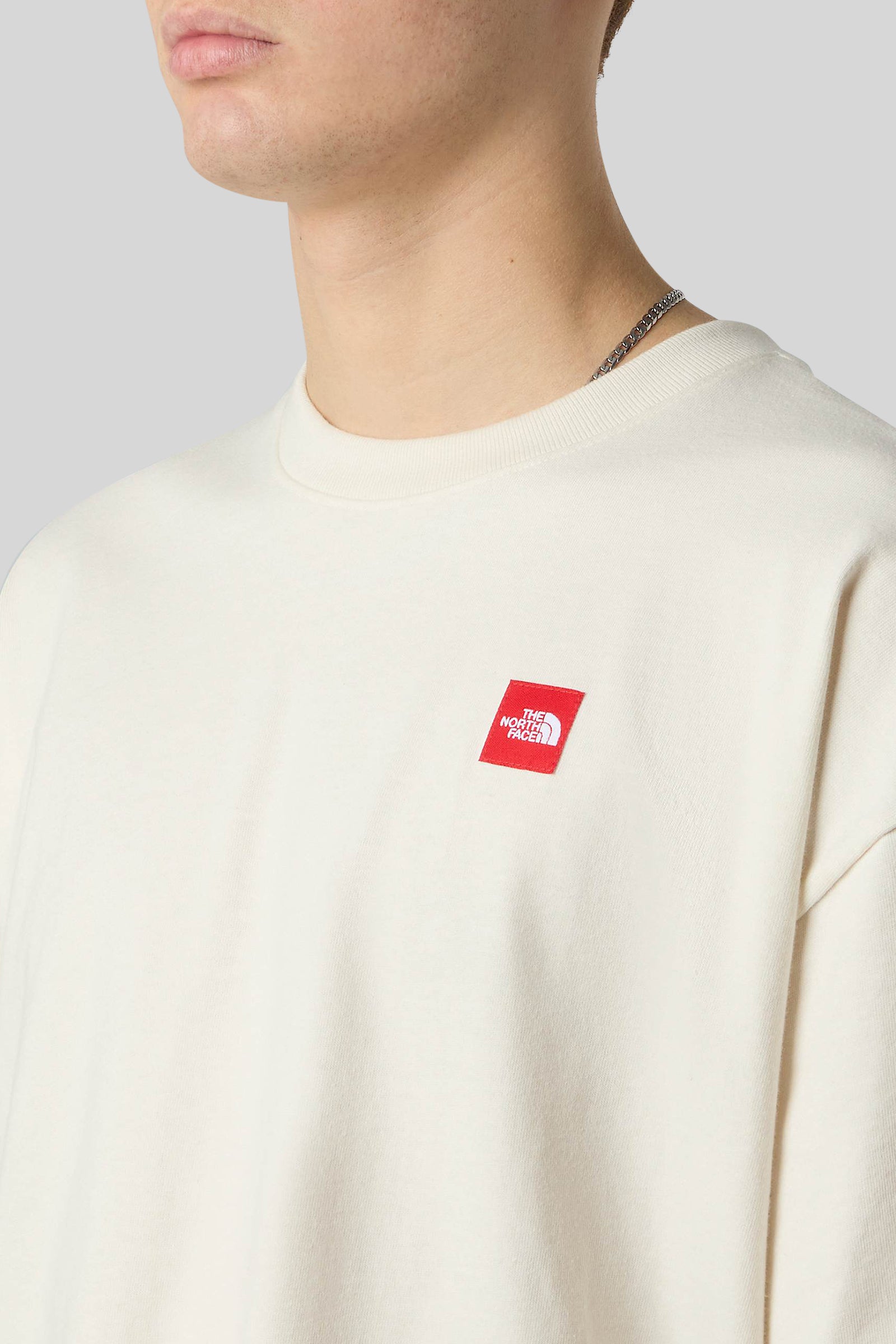 The North Face T-Shirt Red Box Bianco Off Uomo - 4