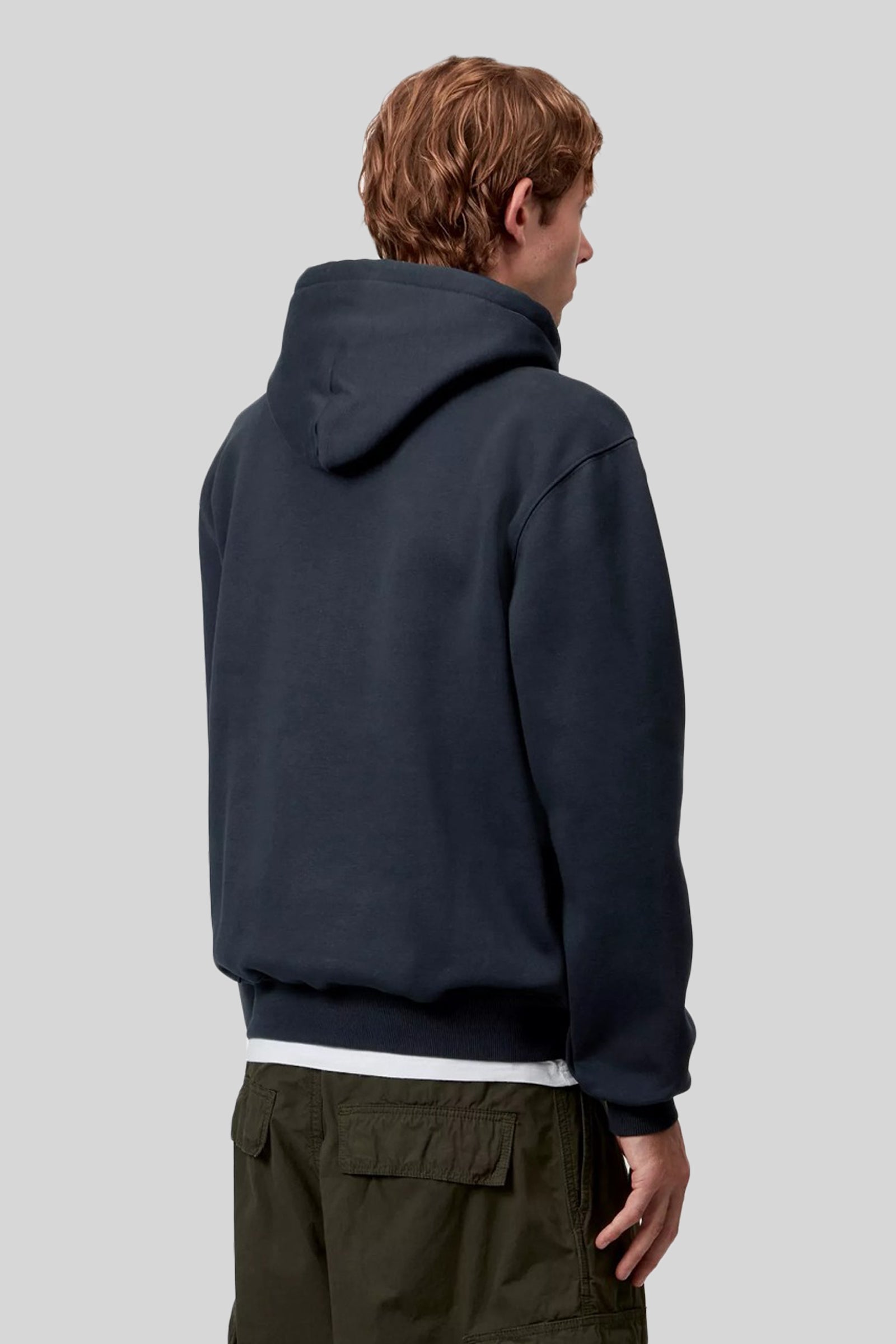 Carhartt Wip Hooded Carhartt Sweatshirt Blu Scuro Uomo - 2