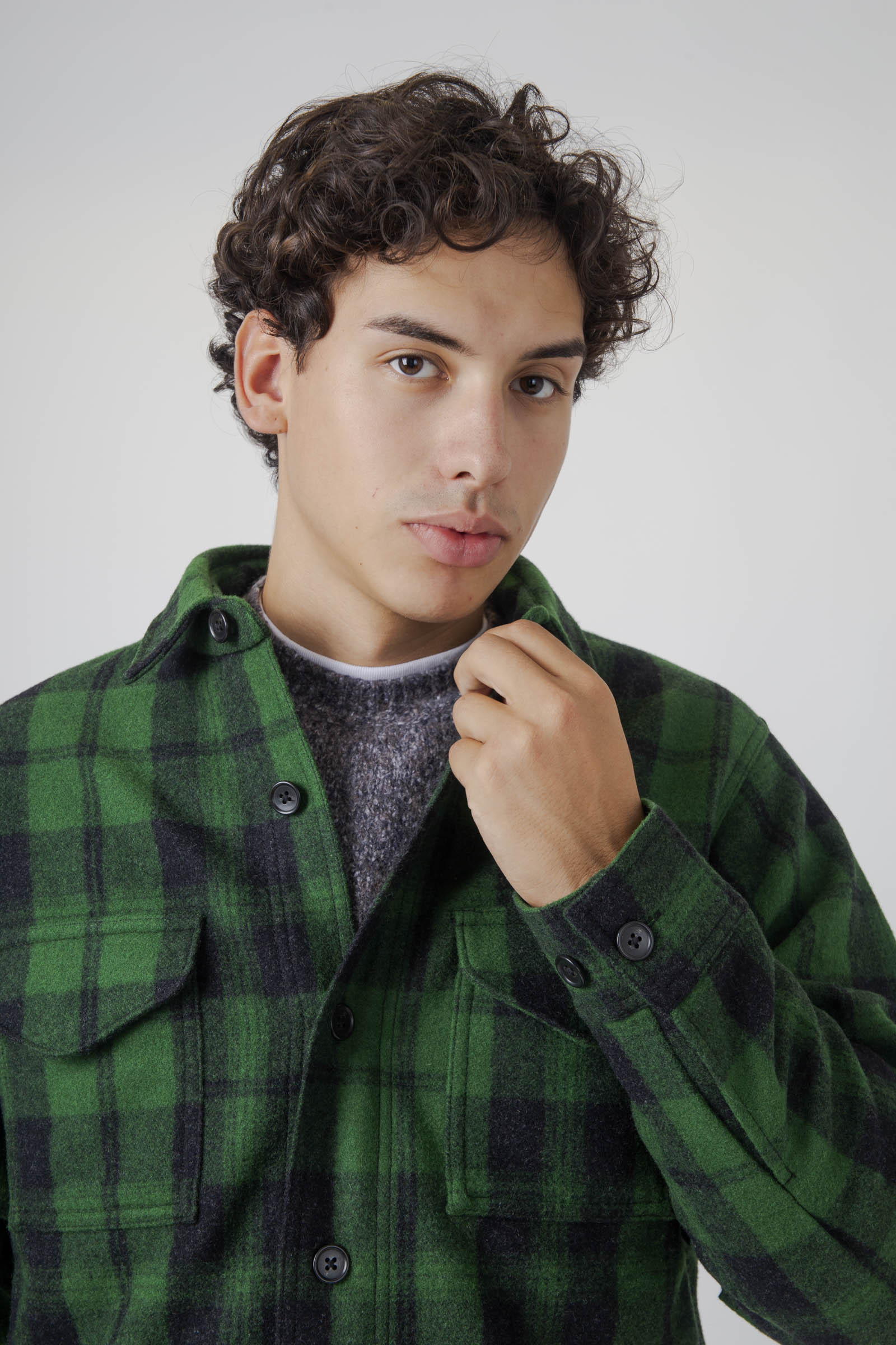 Filson Jac-shirt Verde/nero Uomo - 3