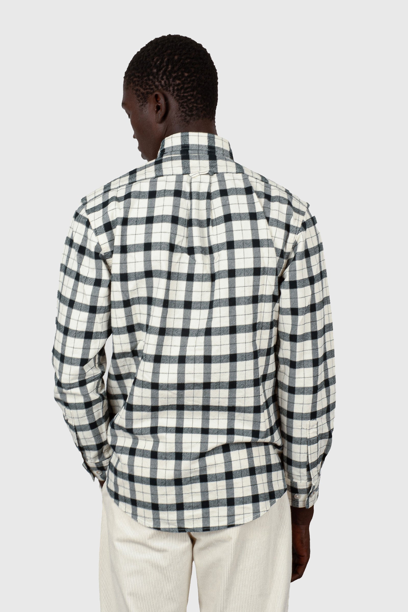 Filson Camicia Alaskan Guide Bianco/nero Uomo - 4