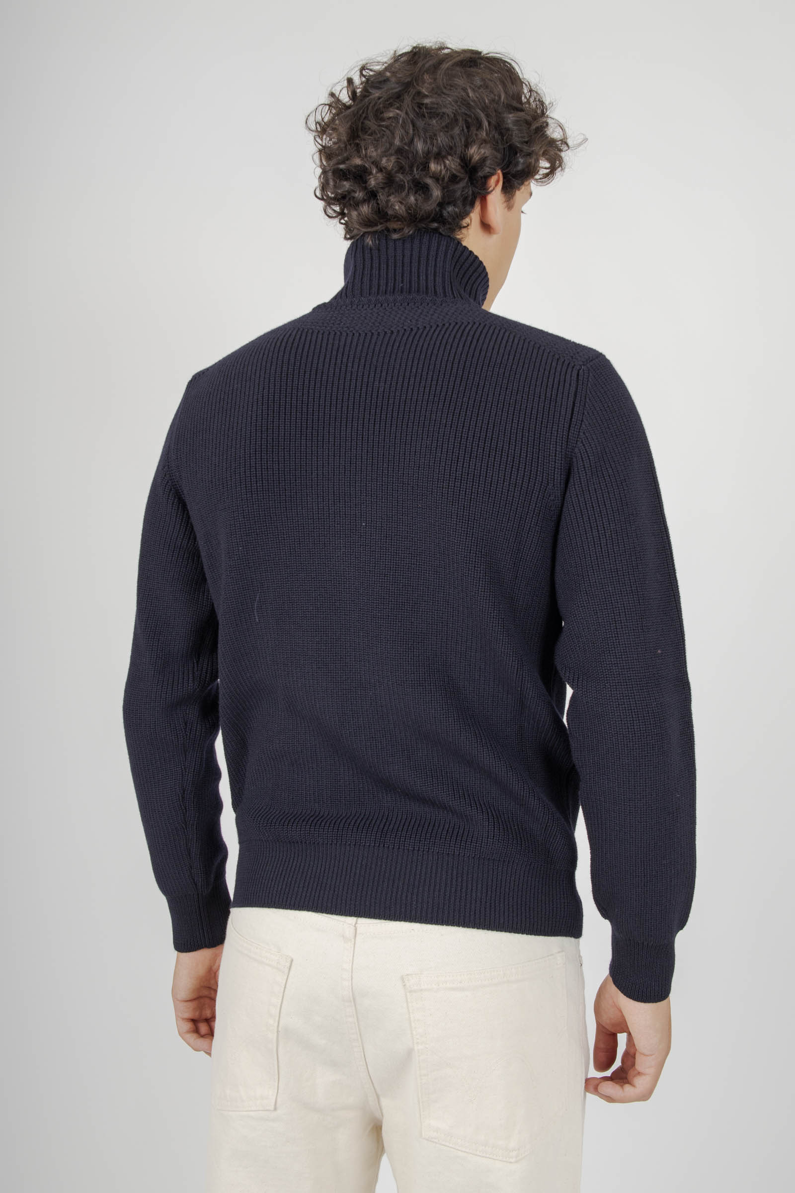 Sebago Maglia Yachting Quickknot Blu Navy Uomo - 3