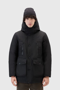 Woolrich Arctic Parka Evolution In Ramar Cloth Nero Uomo woolrich