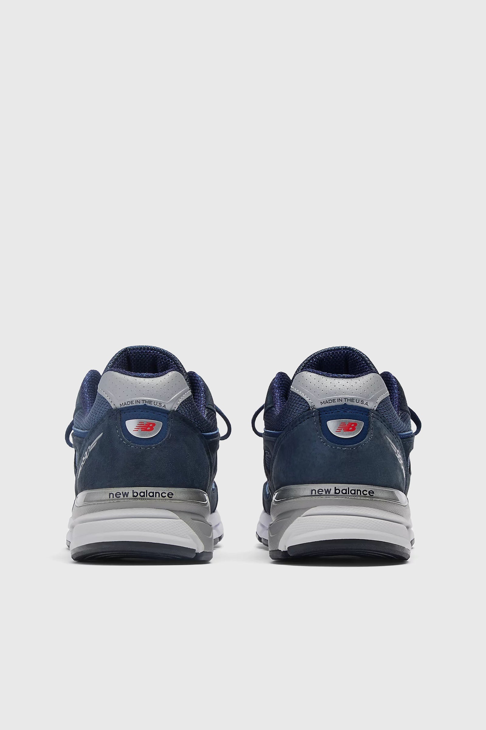 New Balance Sneaker 990 Made In Usa Blu Navy Uomo - 3