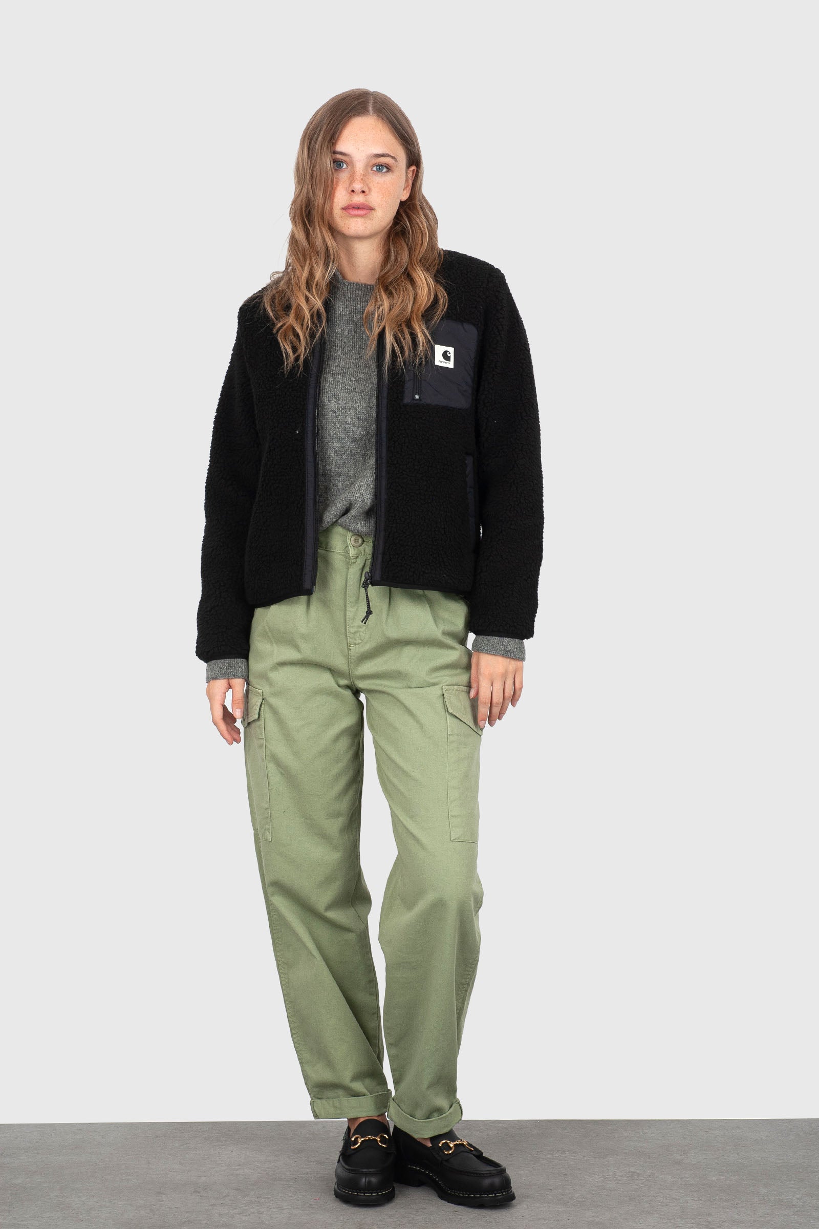 Carhartt Wip W' Collins Pant Verde Donna - 3