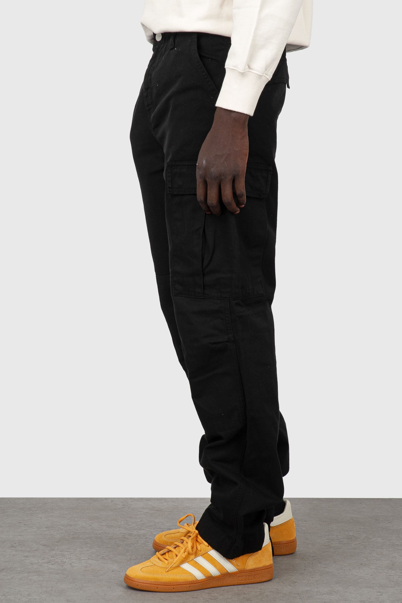 Carhartt Wip Regular Cargo Pant 'moraga' Twill Nero Uomo - 4