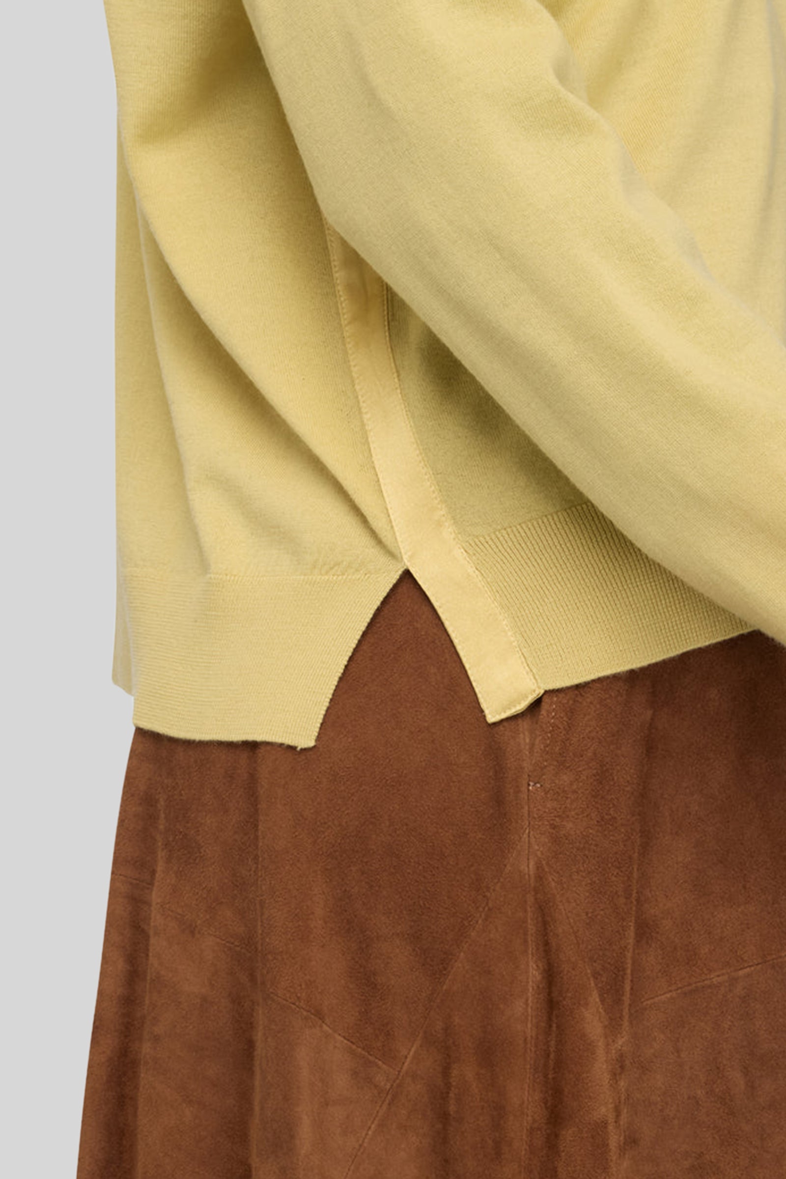 Semicouture Maglia Amaia Giallo Acido Donna - 2