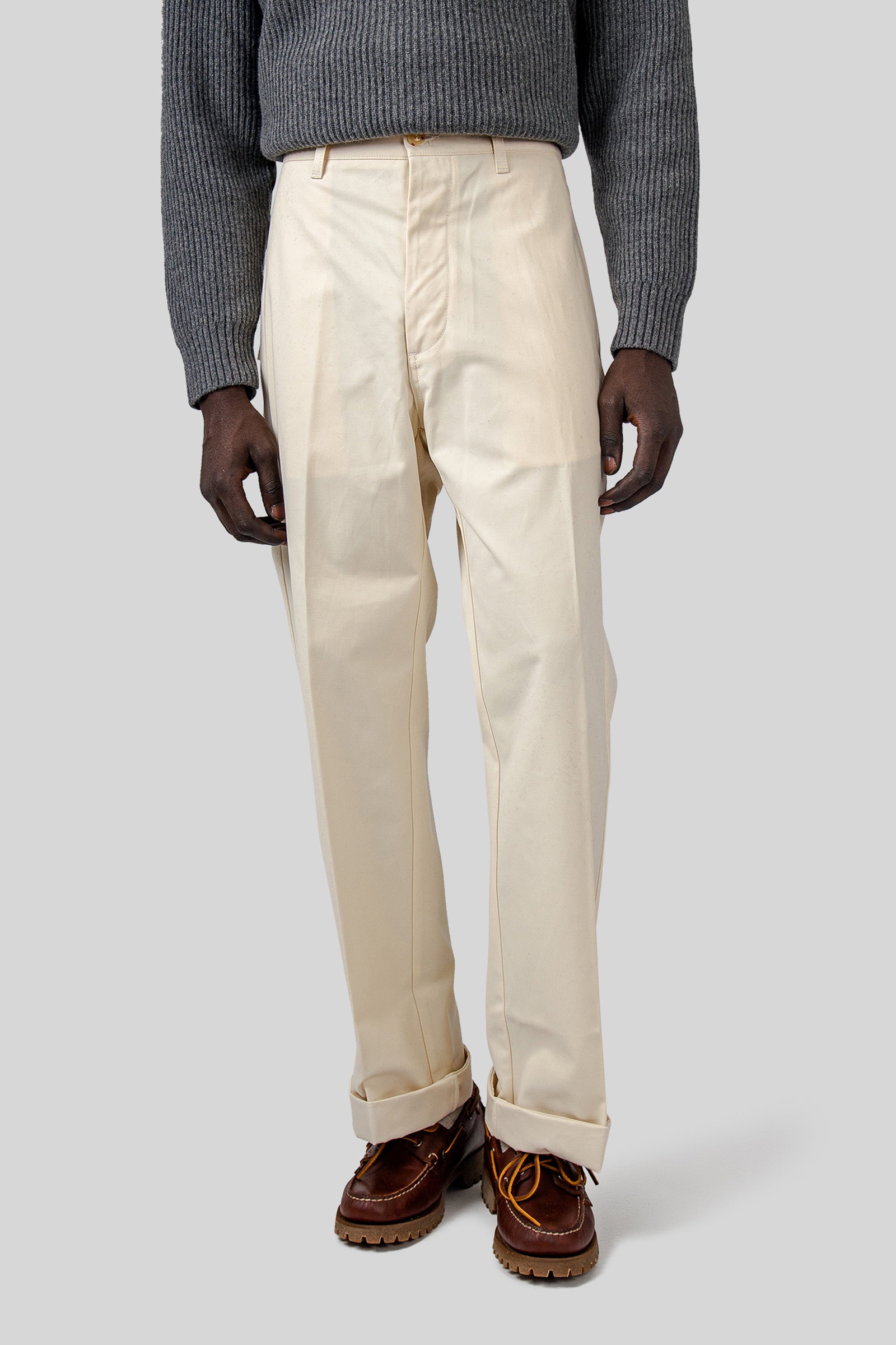 Fortela Pantaloni Silver Ecru Uomo - 6