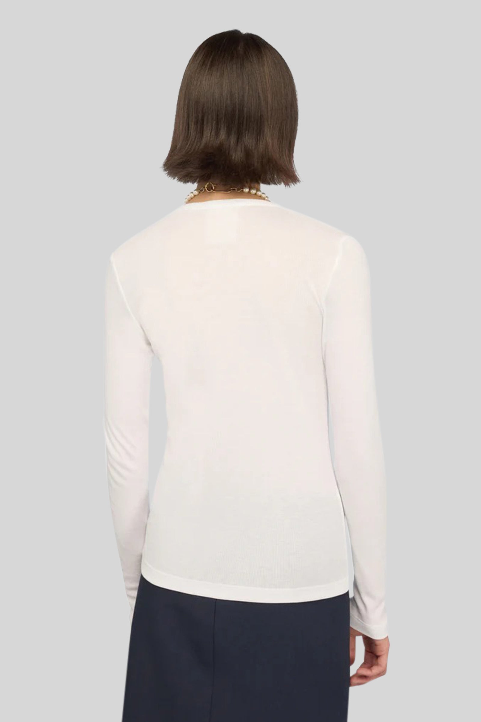 Semicouture Maglia Filomena Bianco Donna - 3