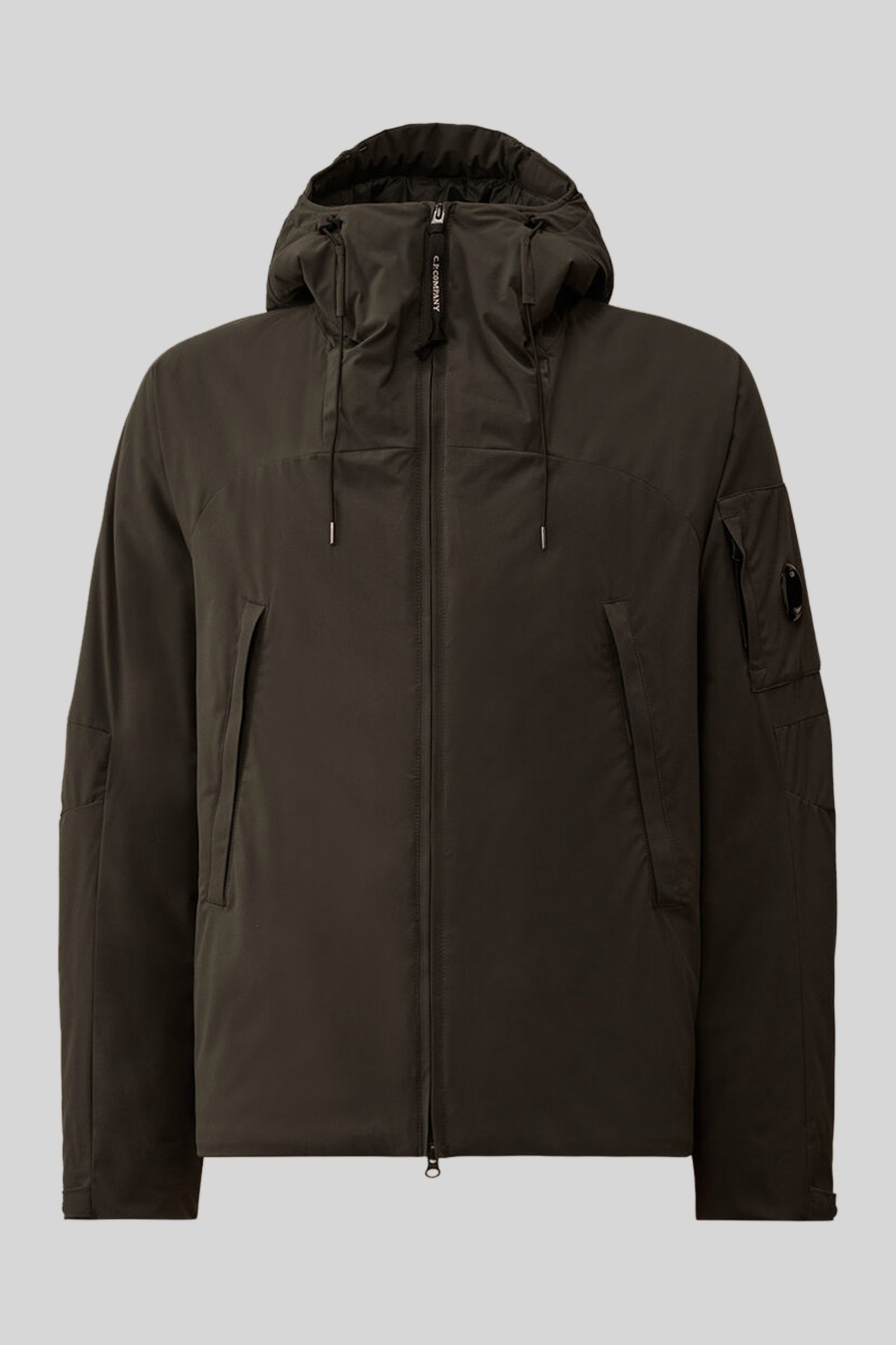 C.p. Company Giubbotto Imbottito Con Cappuccio Pro-tek Piombo Uomo - 6