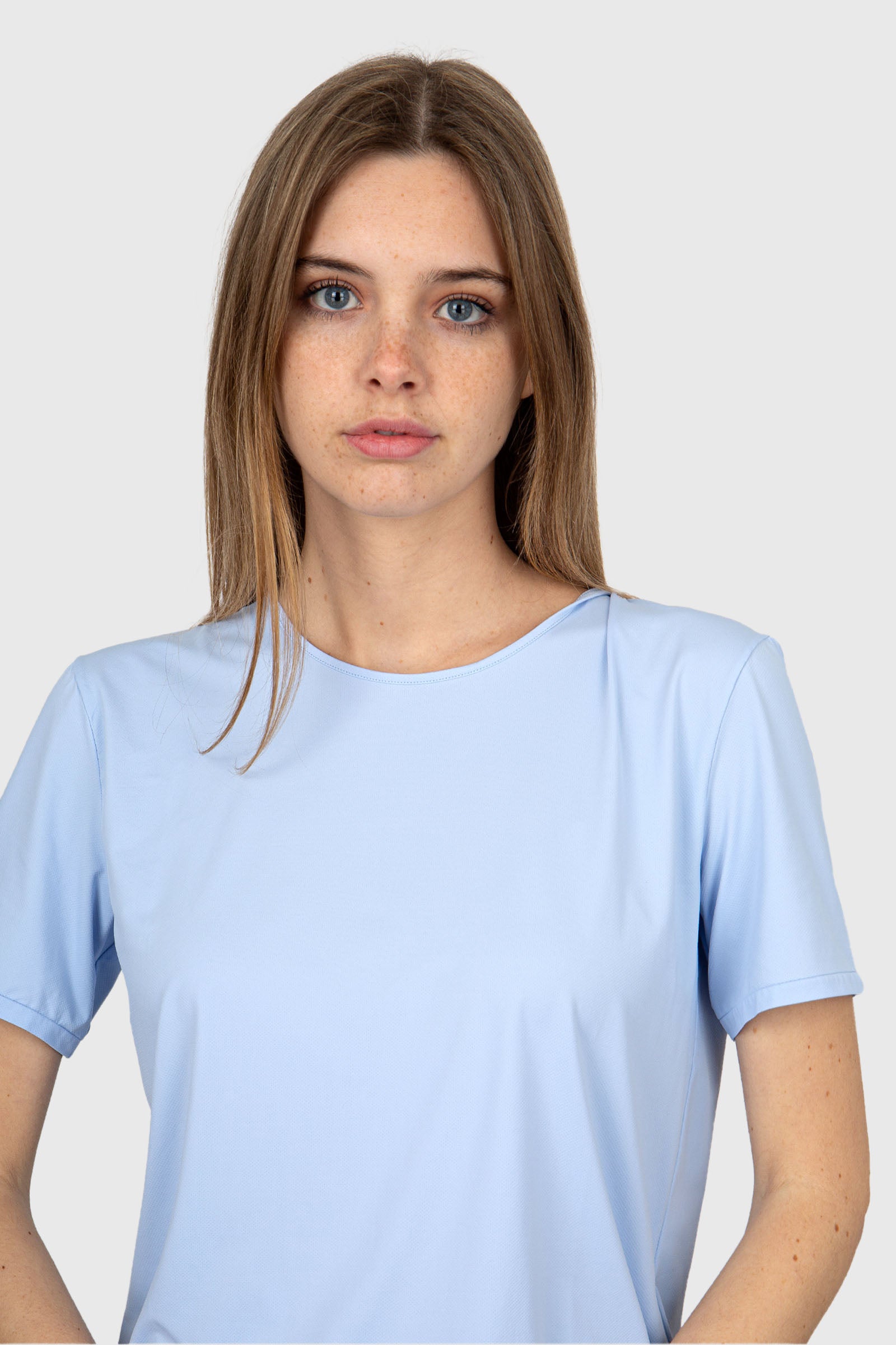 RRD Synthetic Oxford Light Blue T-Shirt - 5