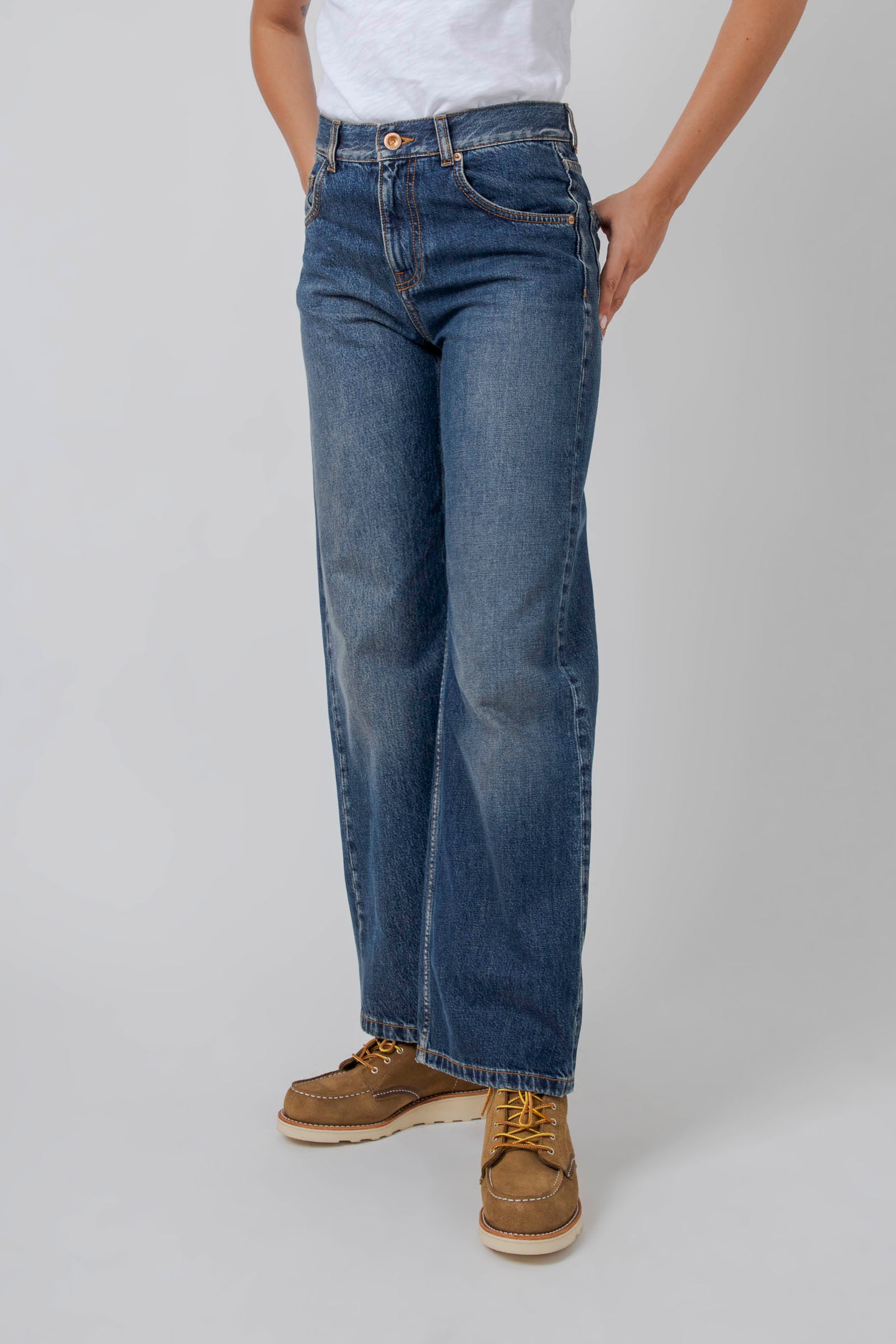 Straight Leg Jeans - 5